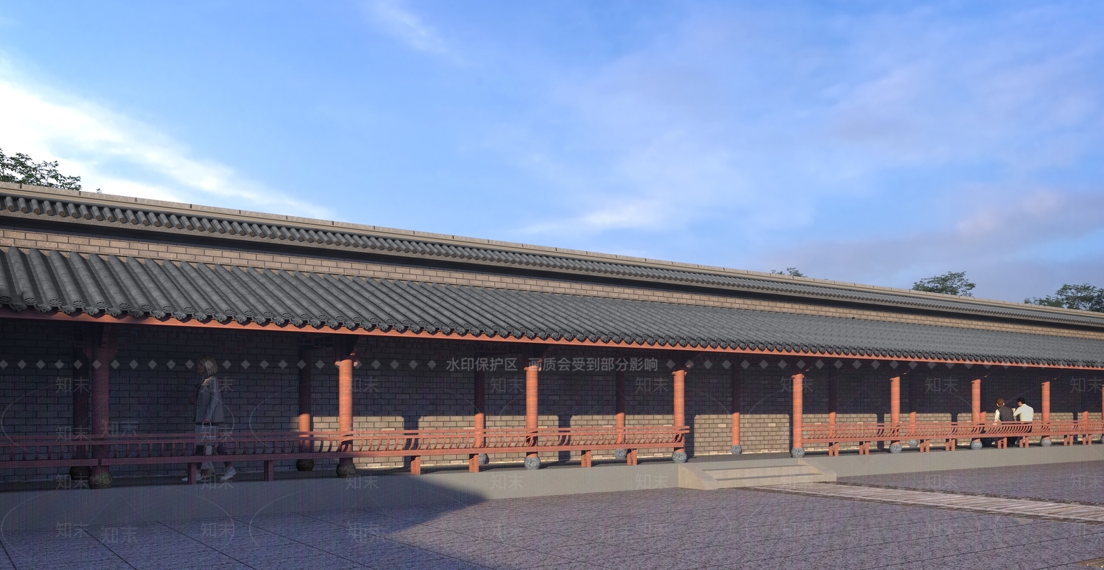 中式其他公共建筑3D模型下载【ID:1195864531】