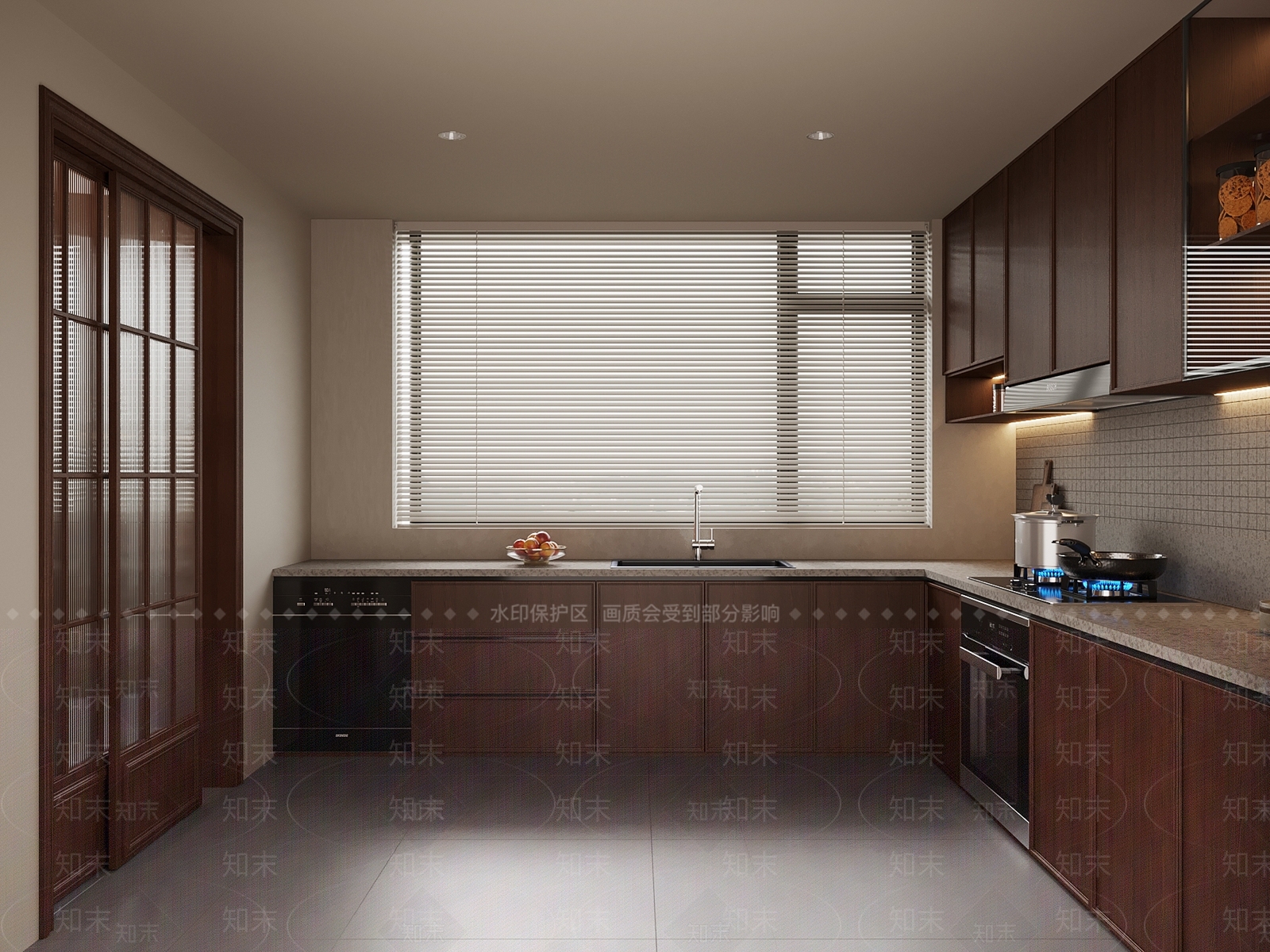 中古封闭式厨房3D模型下载【ID:1195869262】