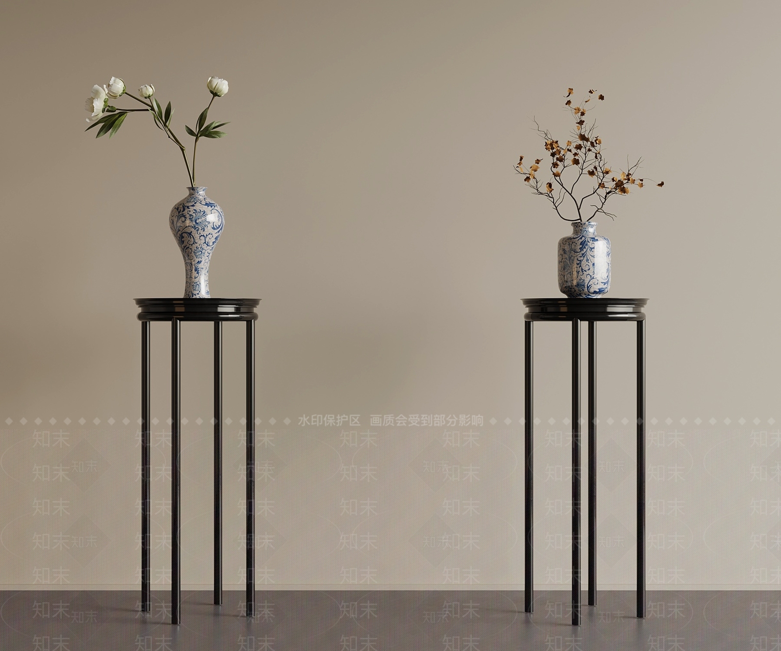 新中式花瓶SU模型下载【ID:1195872816】