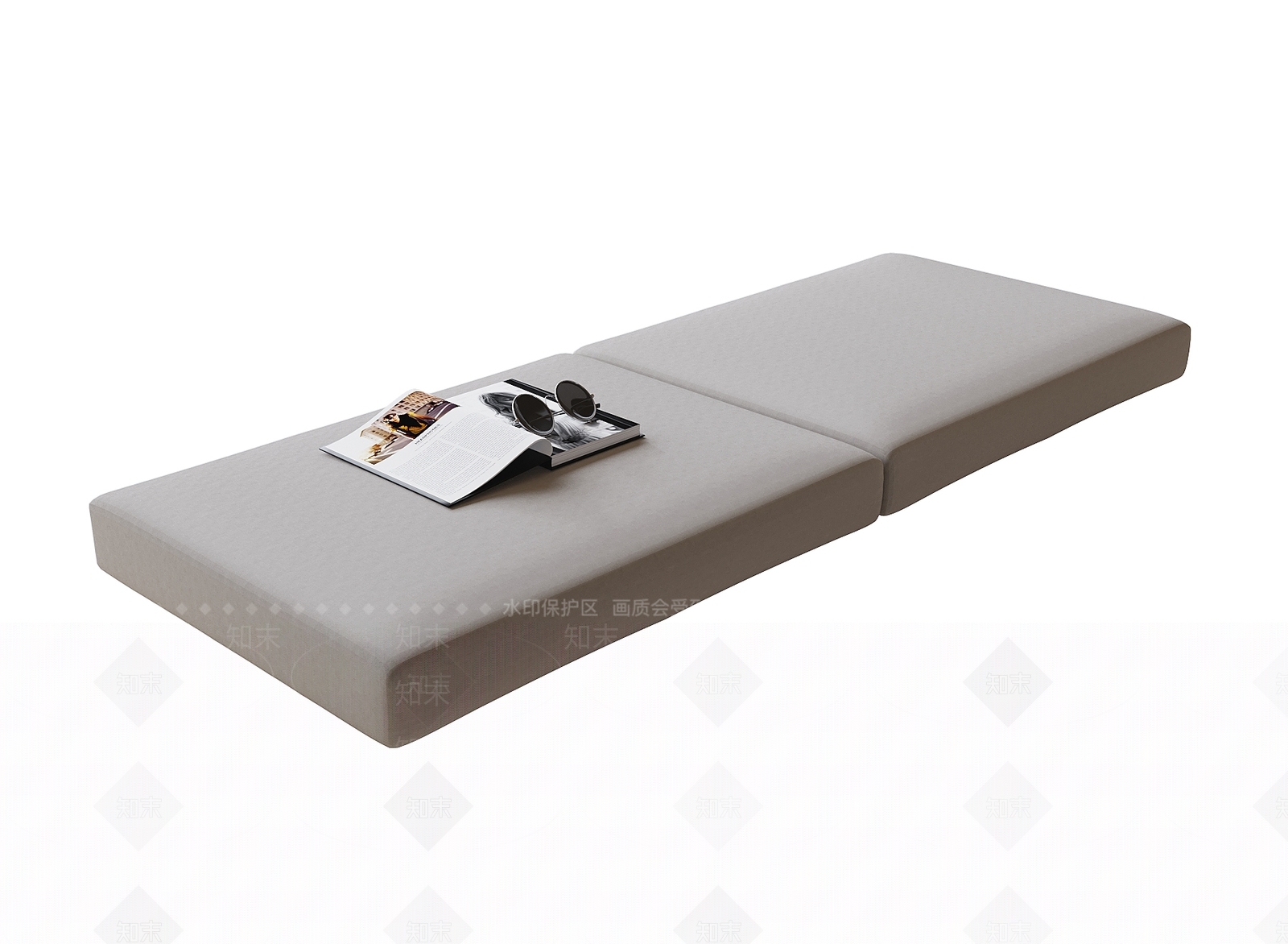 现代坐垫SU模型下载【ID:1195876073】