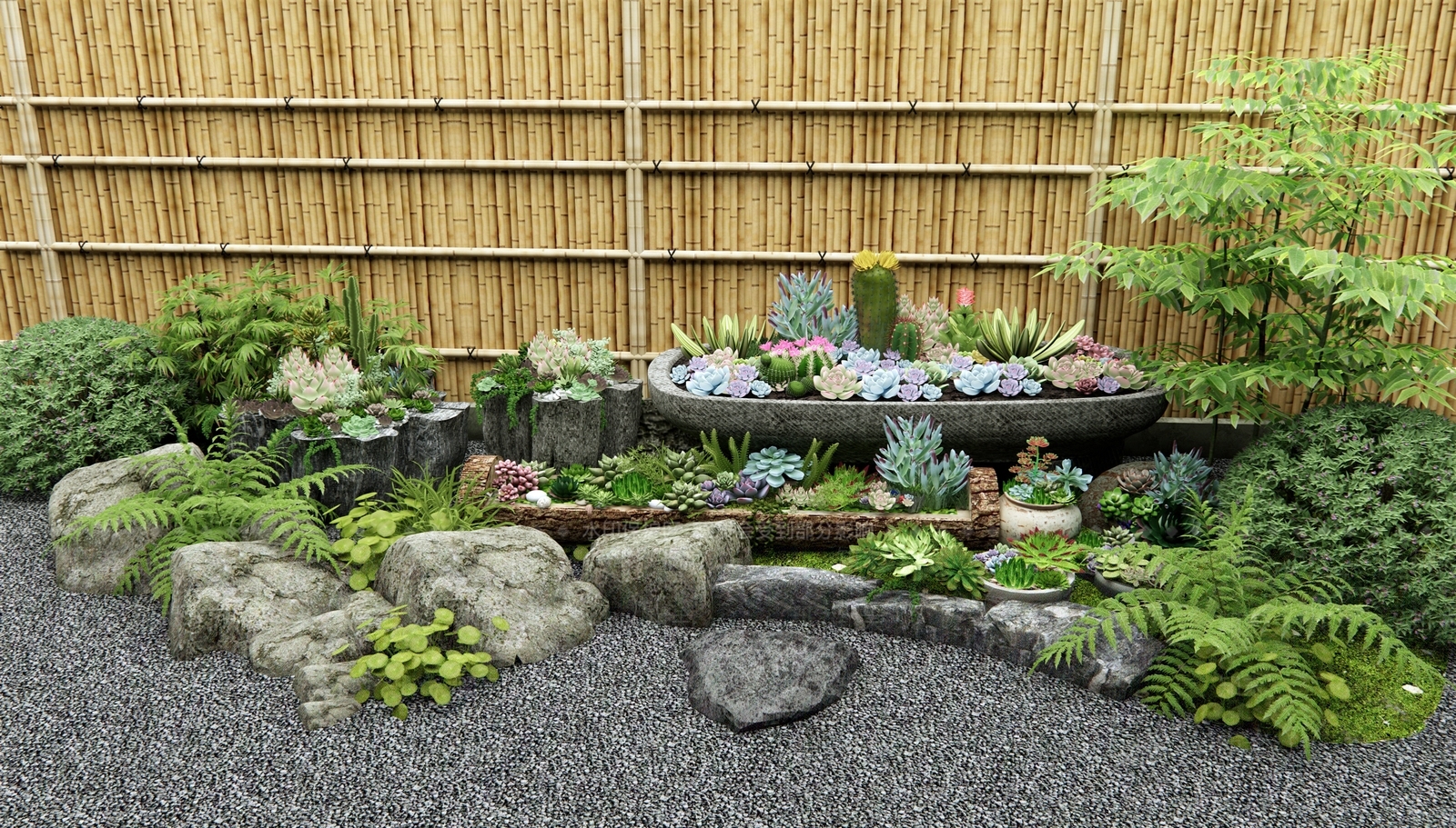 多肉植物SU模型下载【ID:1195880350】