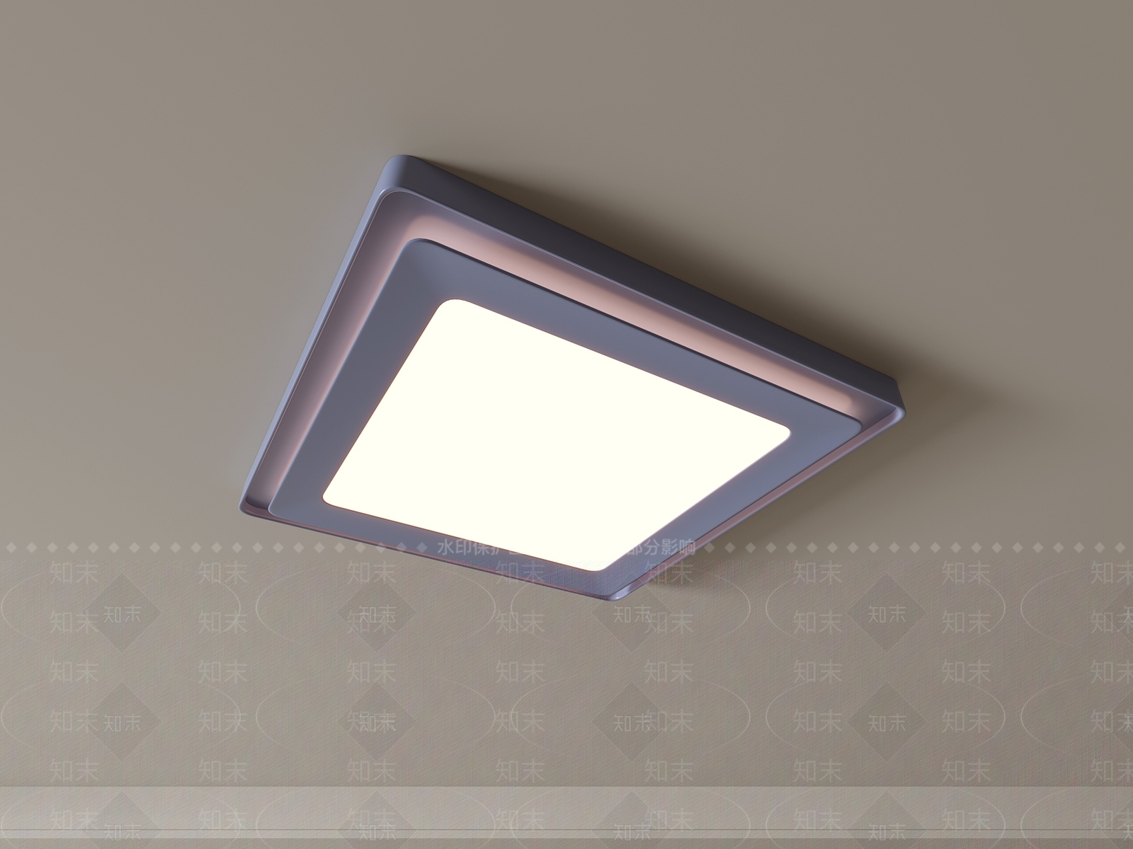 吸顶灯3D模型下载【ID:1195883913】