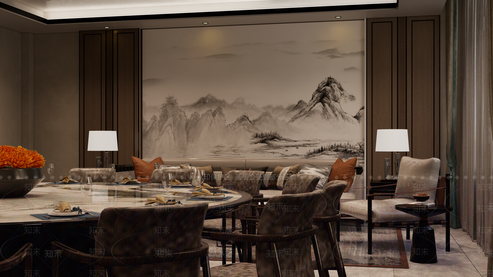 现代包厢SU模型下载【ID:1195884545】