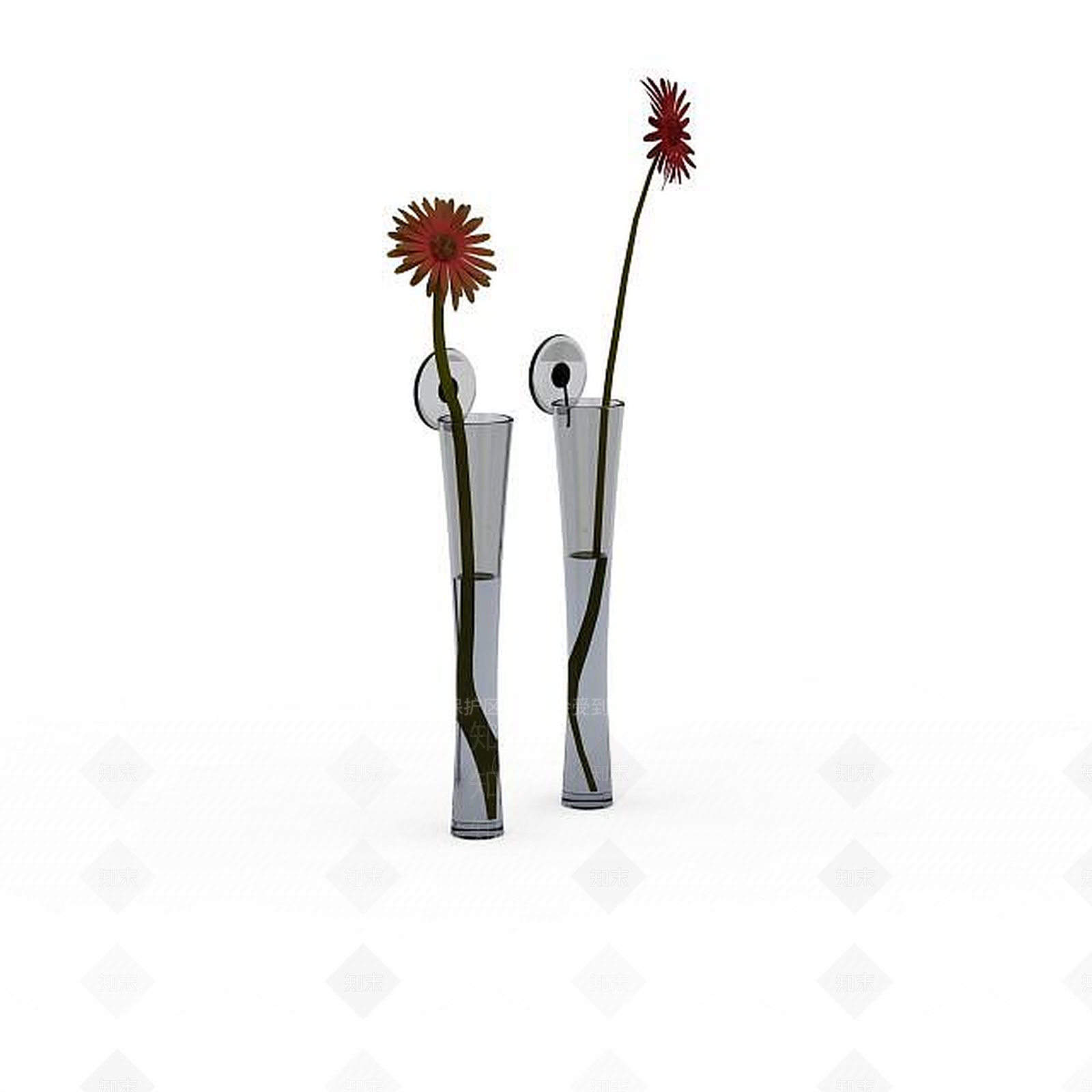 现代荷兰菊3D模型下载【ID:1195884589】