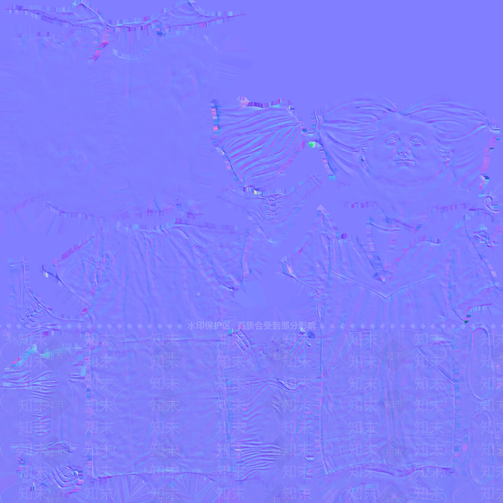 现代护士3D模型下载【ID:1195884952】