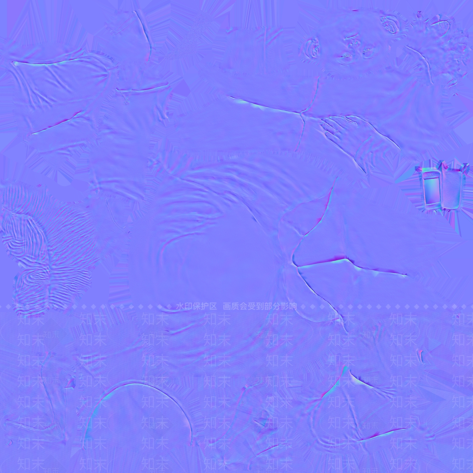 现代坐姿红色连衣裙看手机女3D模型下载【ID:1195885150】