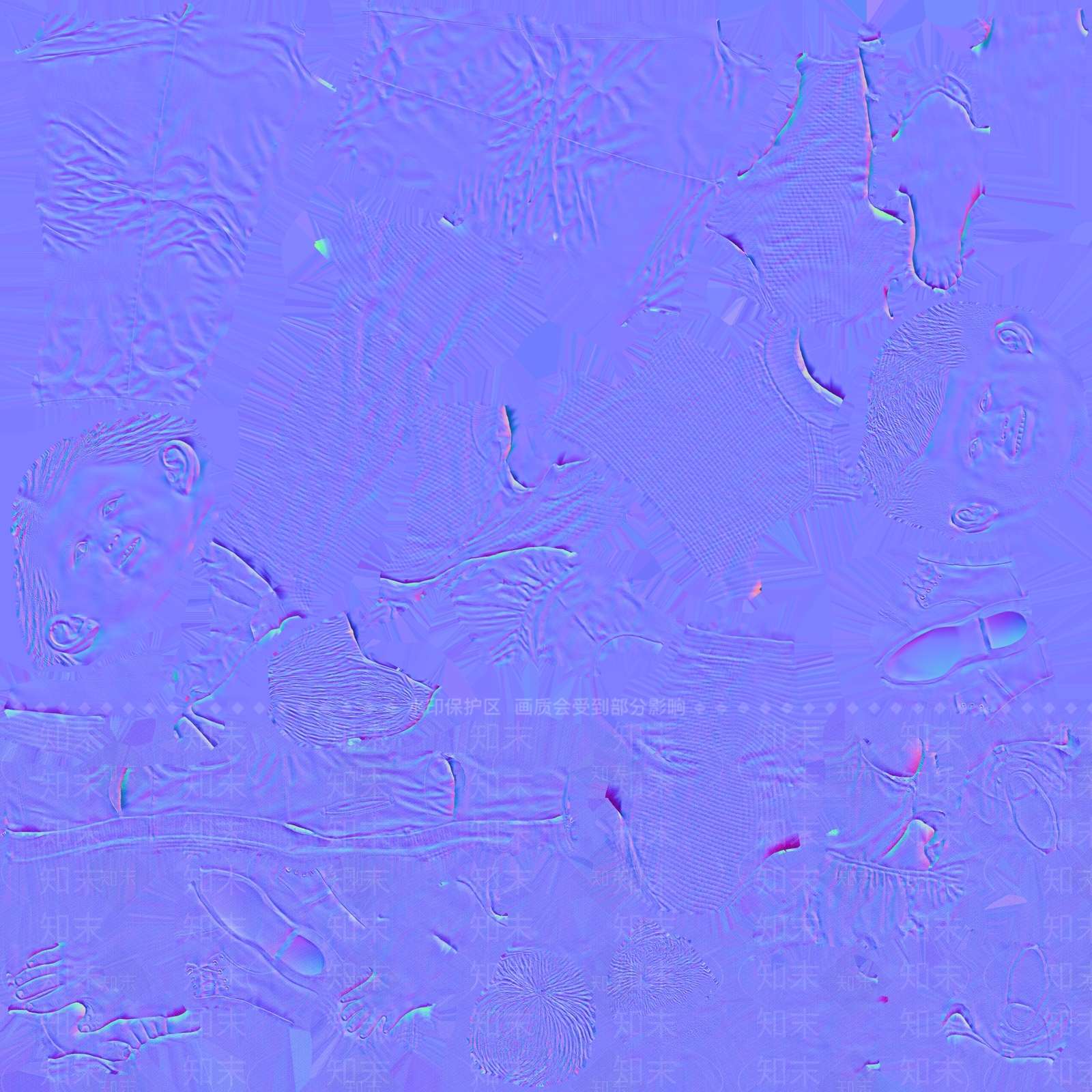 现代单手抱父女3D模型下载【ID:1195886223】