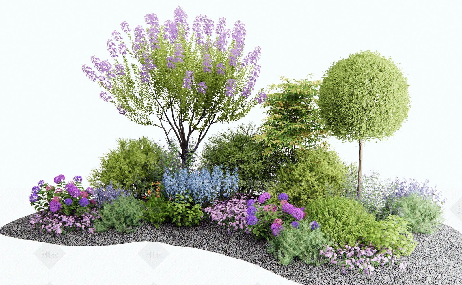 灌木SU模型下载【ID:1195887578】