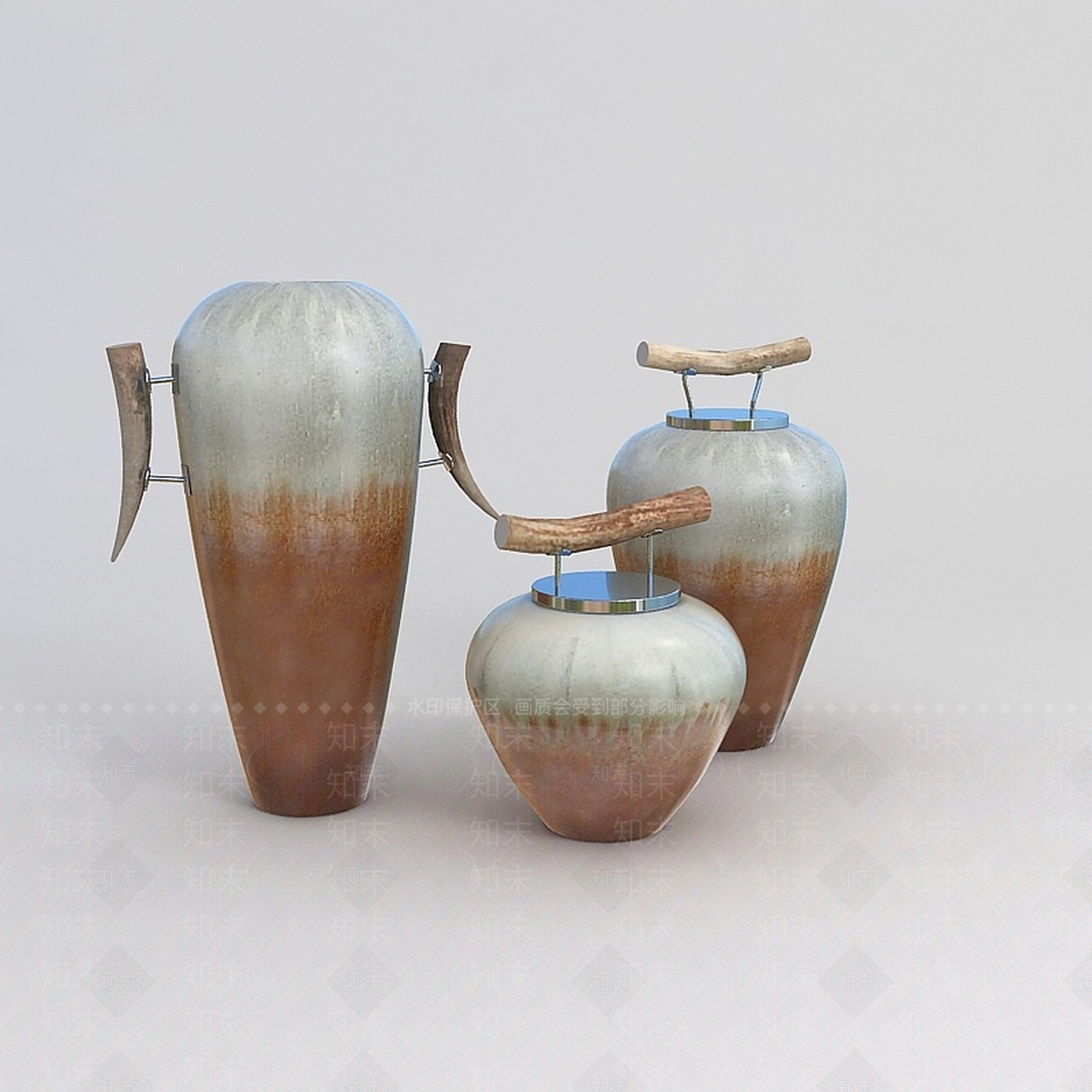 中式摆件3D模型下载【ID:1195887570】