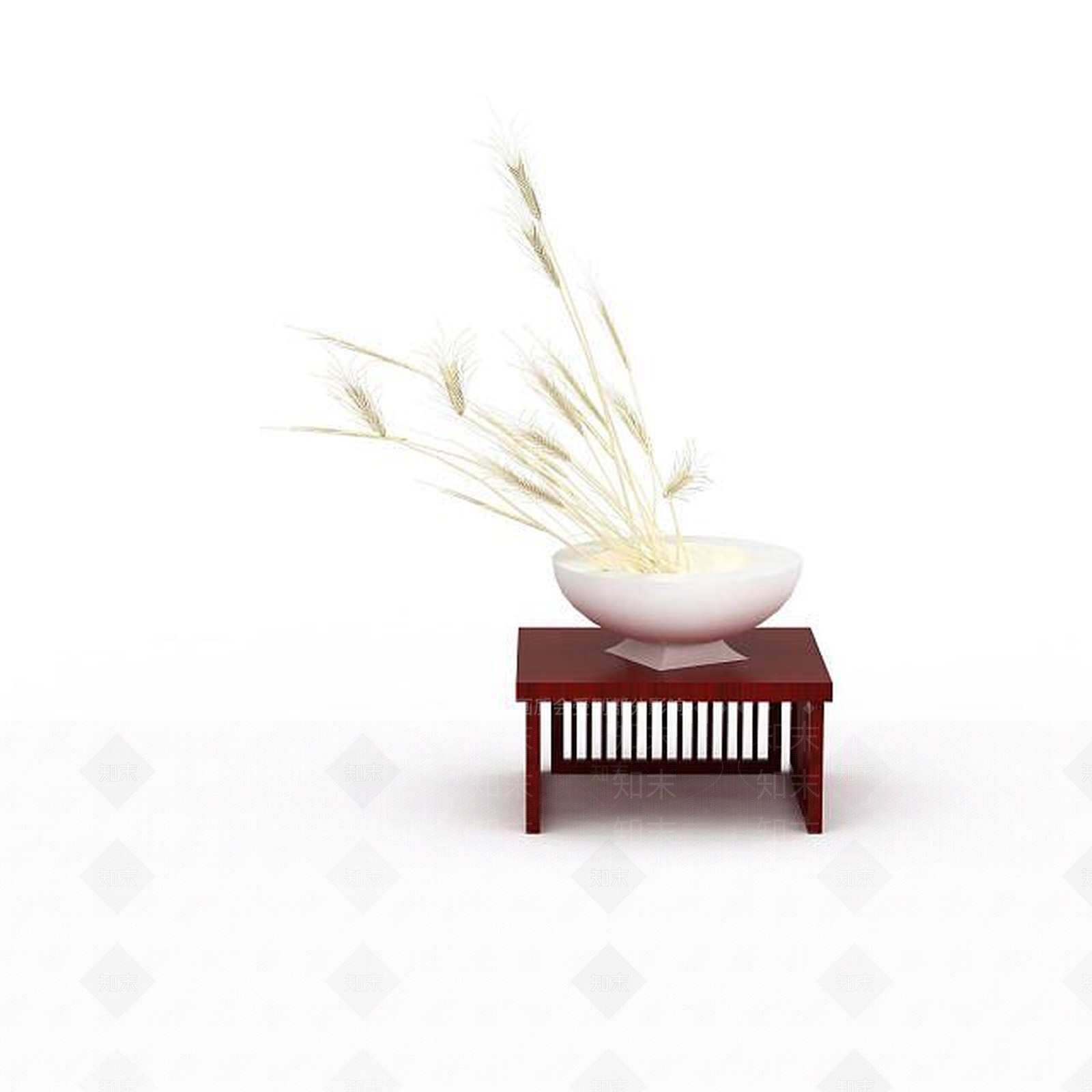 现代仿真田园装饰品3D模型下载【ID:1195888211】