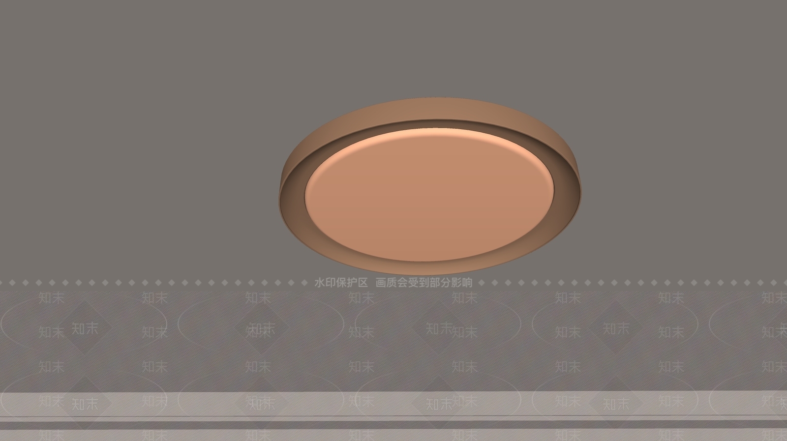 现代吸顶灯SU模型下载【ID:1195890218】