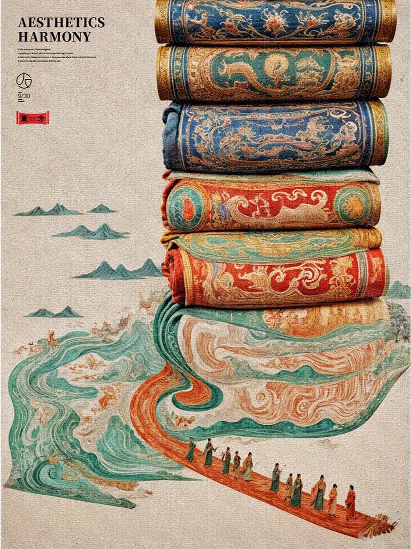 现代新中式艺术画贴图下载【ID:1195890543】