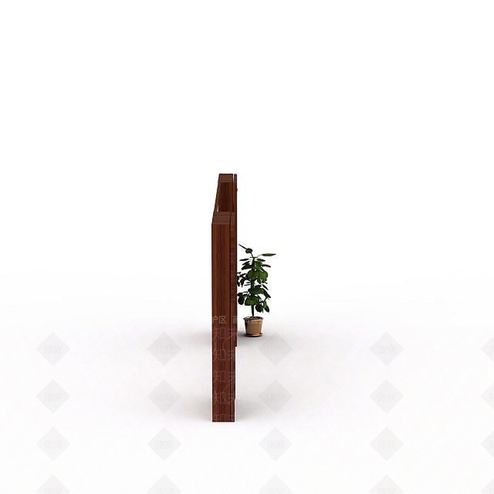 现代高档木质酒柜3D模型下载【ID:1195891031】