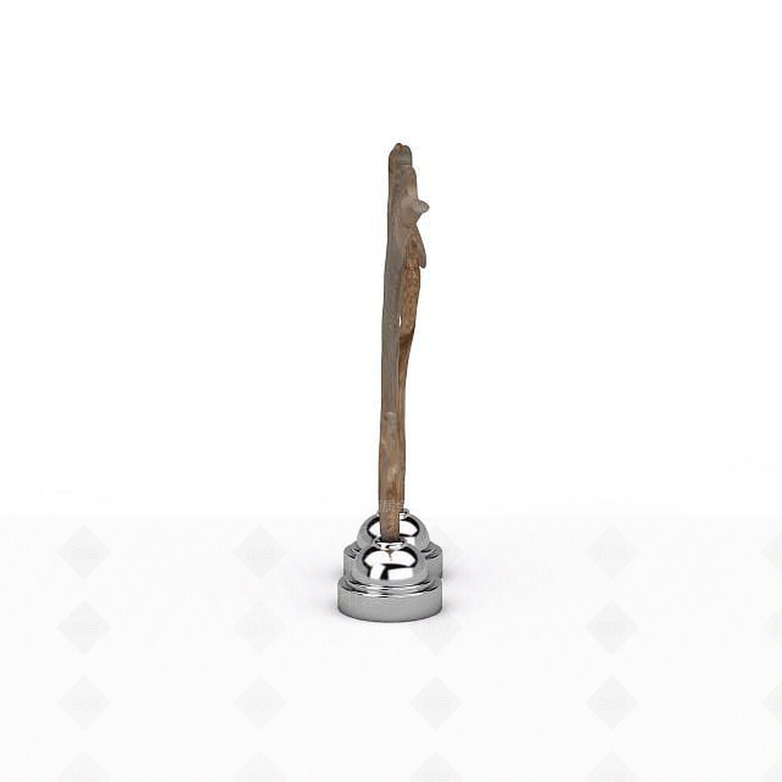 现代木质艺术品摆件3D模型下载【ID:1195893066】