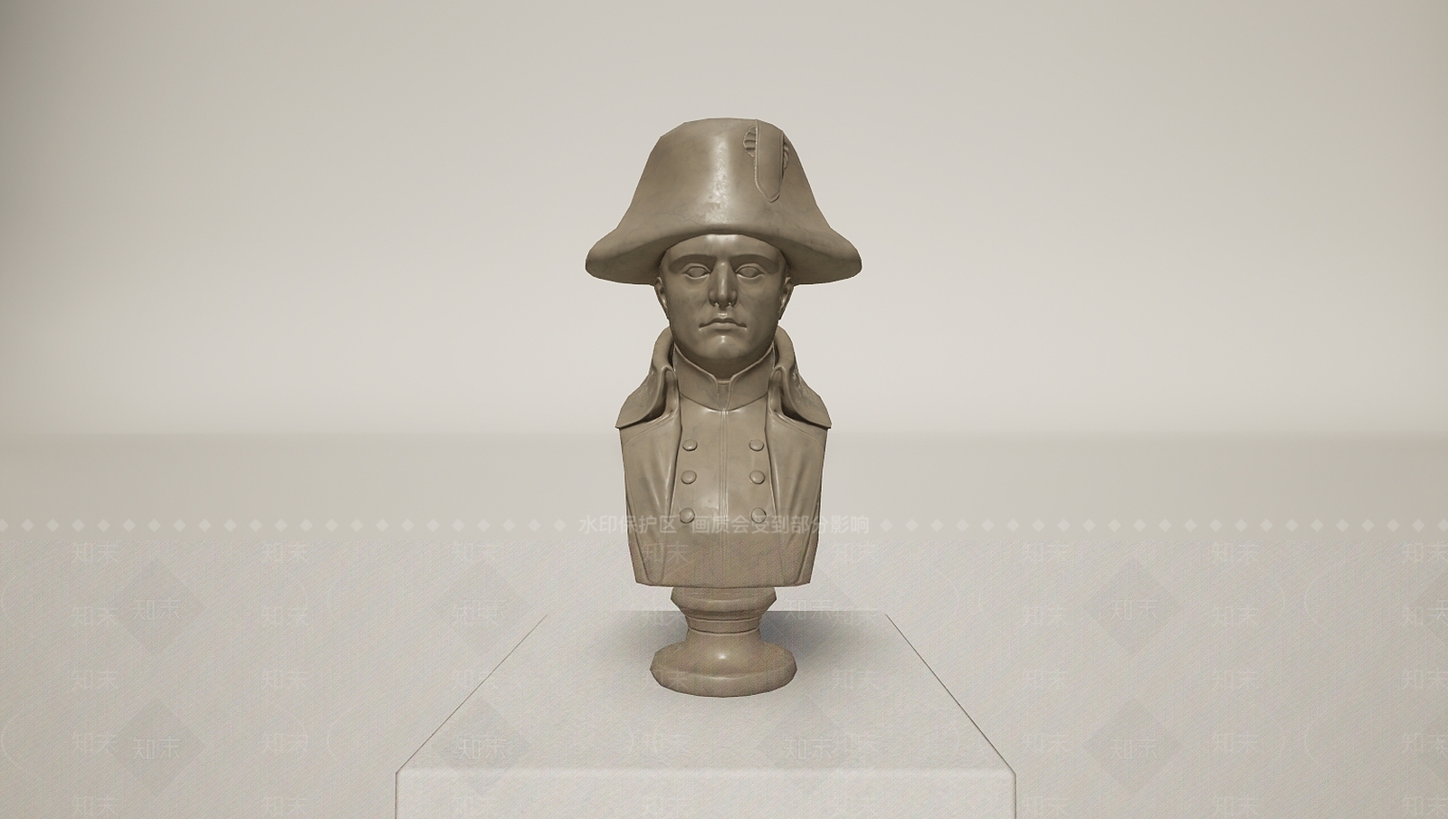 现代雕塑3D模型下载【ID:1195894817】