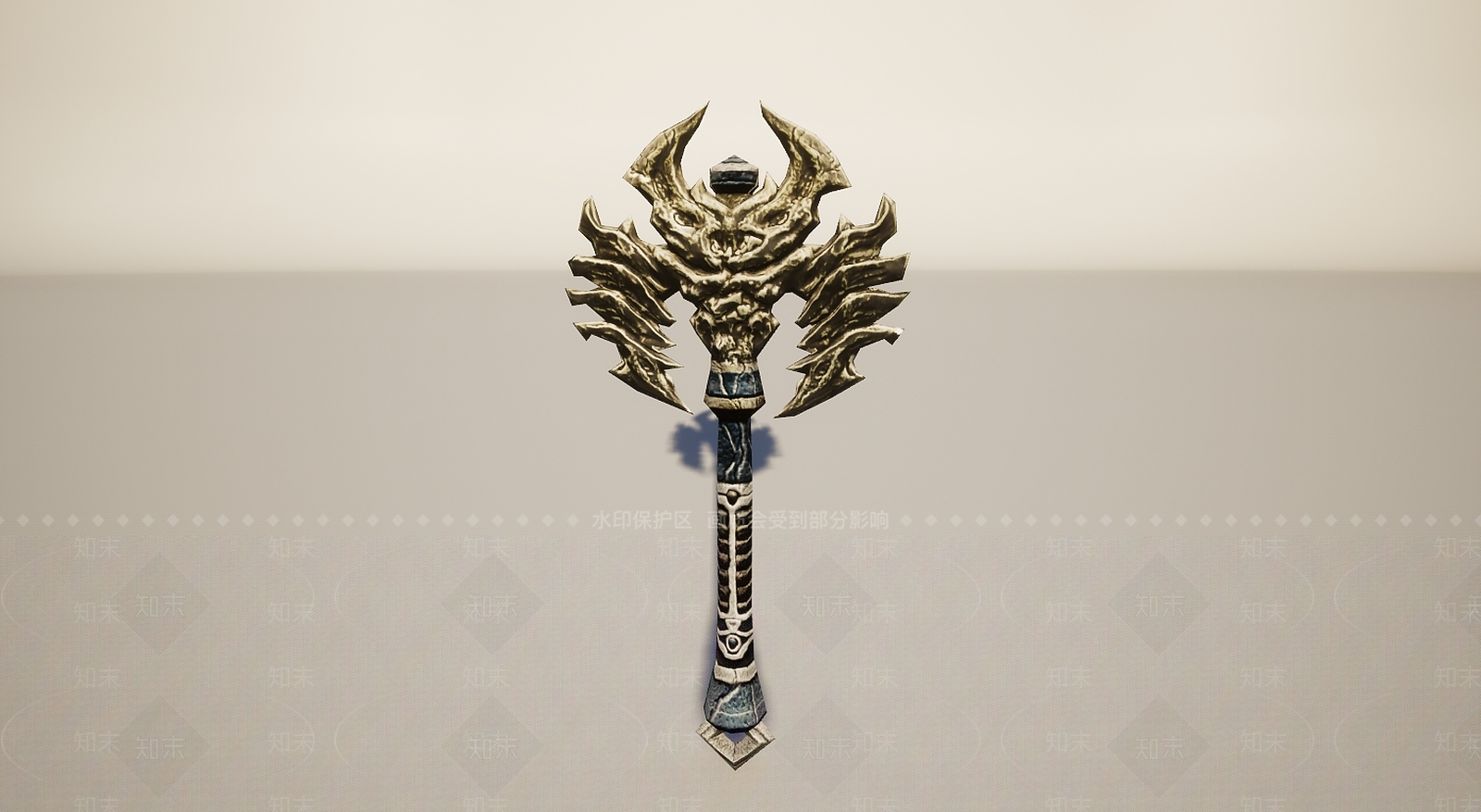 现代游戏装备武器3D模型下载【ID:1195897591】