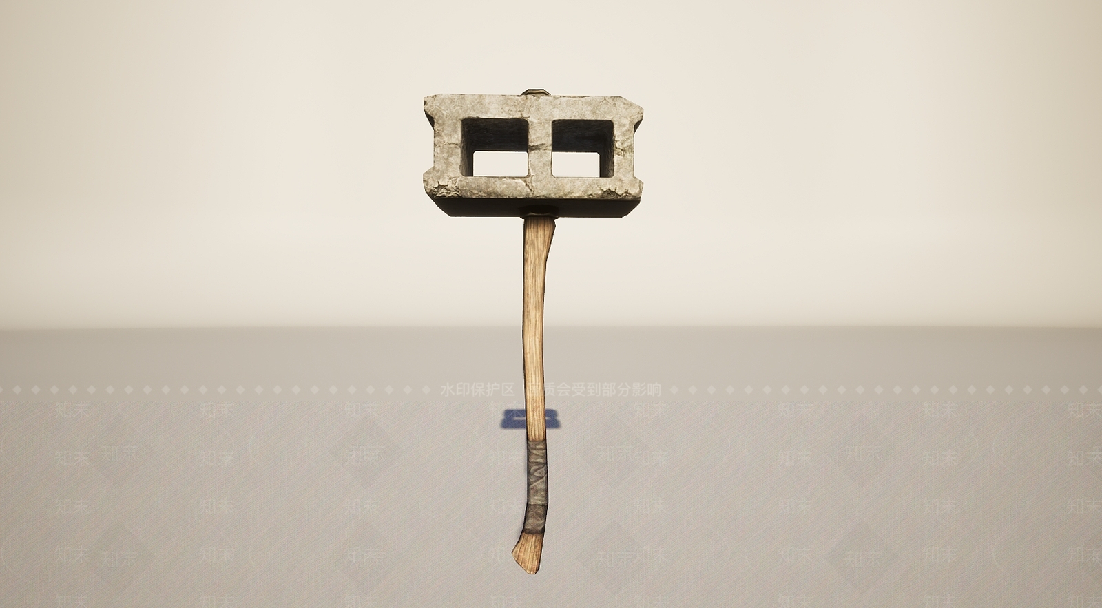 现代游戏装备武器3D模型下载【ID:1195898514】
