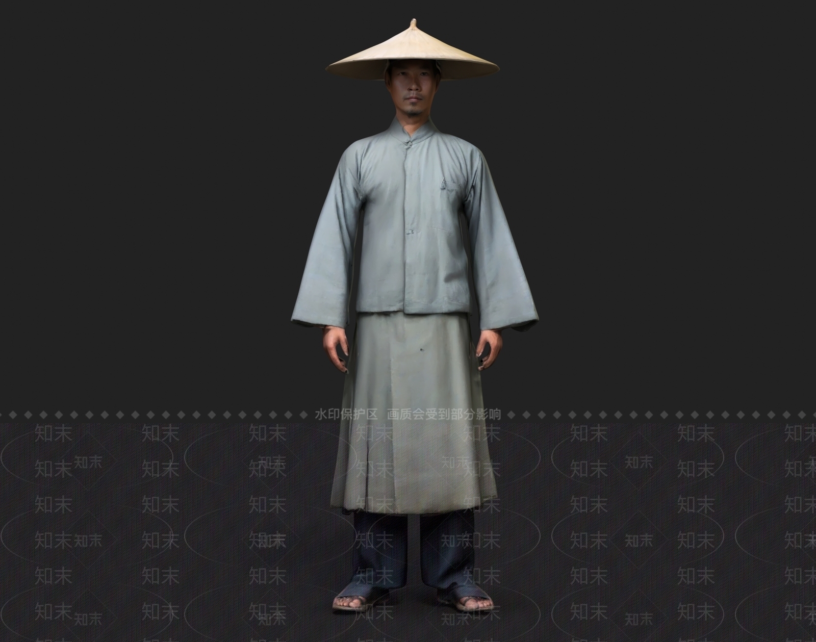 虚拟人物3D模型下载【ID:1195905706】