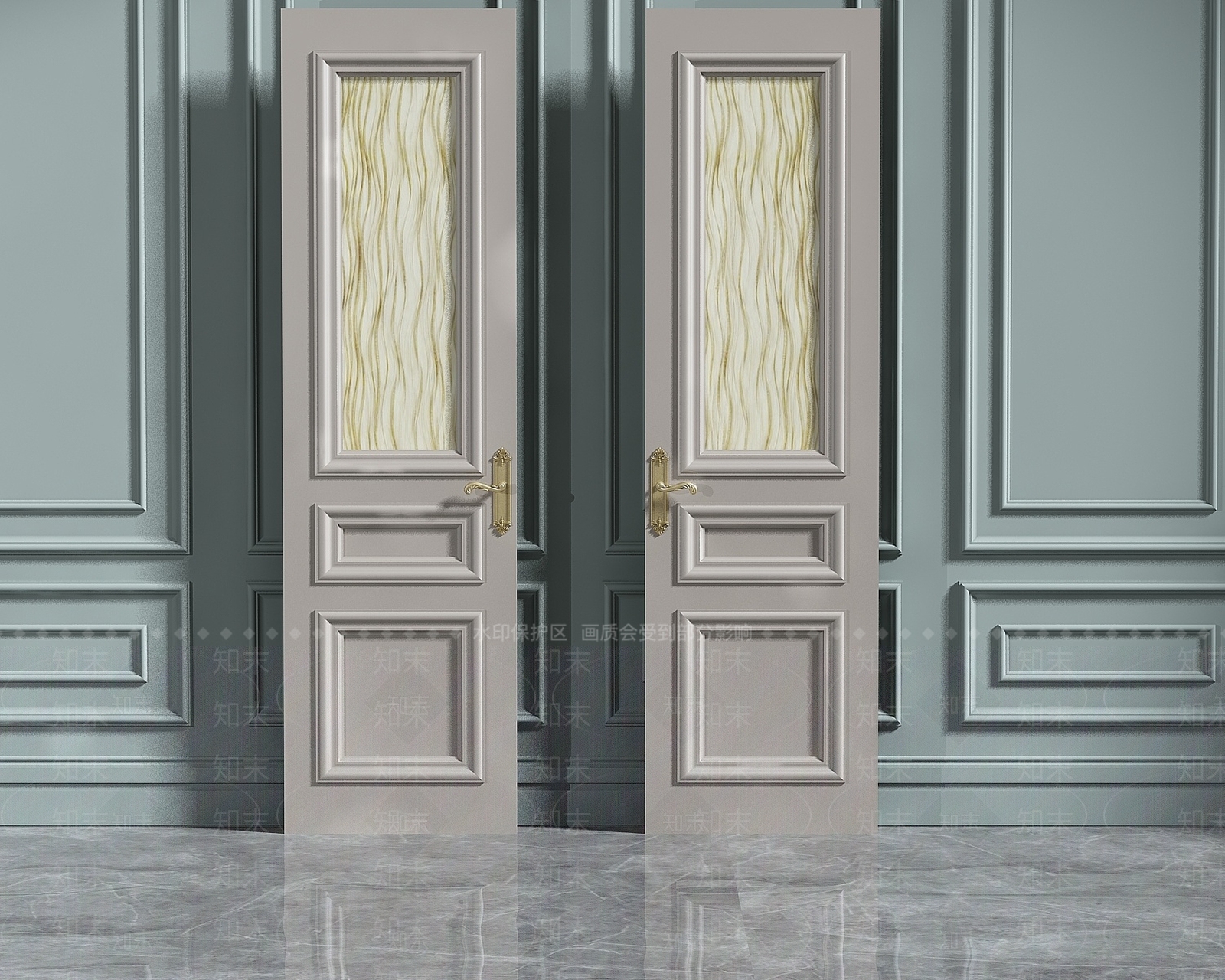 现代简约单开门3D模型下载【ID:1195906488】