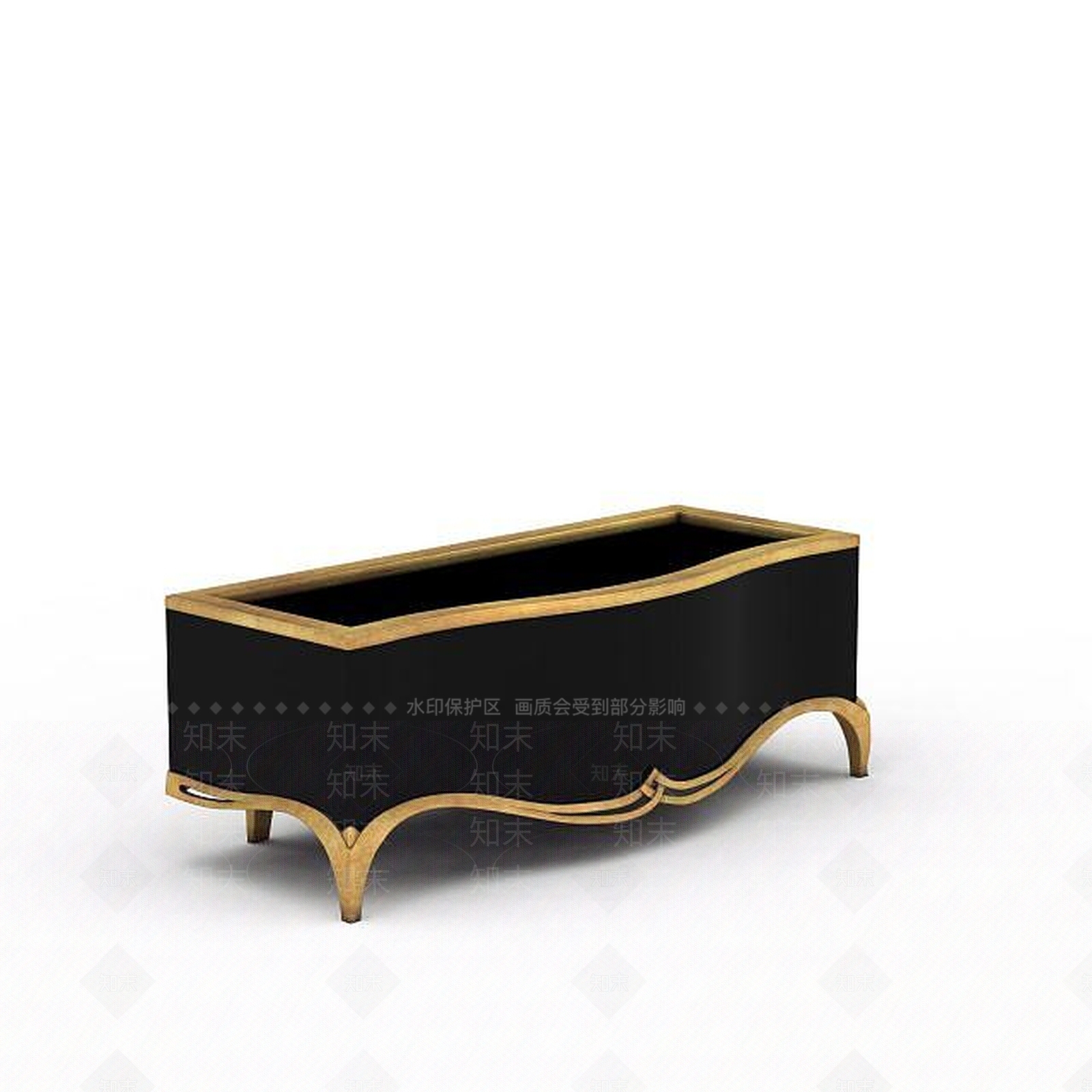 欧式古典欧式边柜3D模型下载【ID:1195910754】