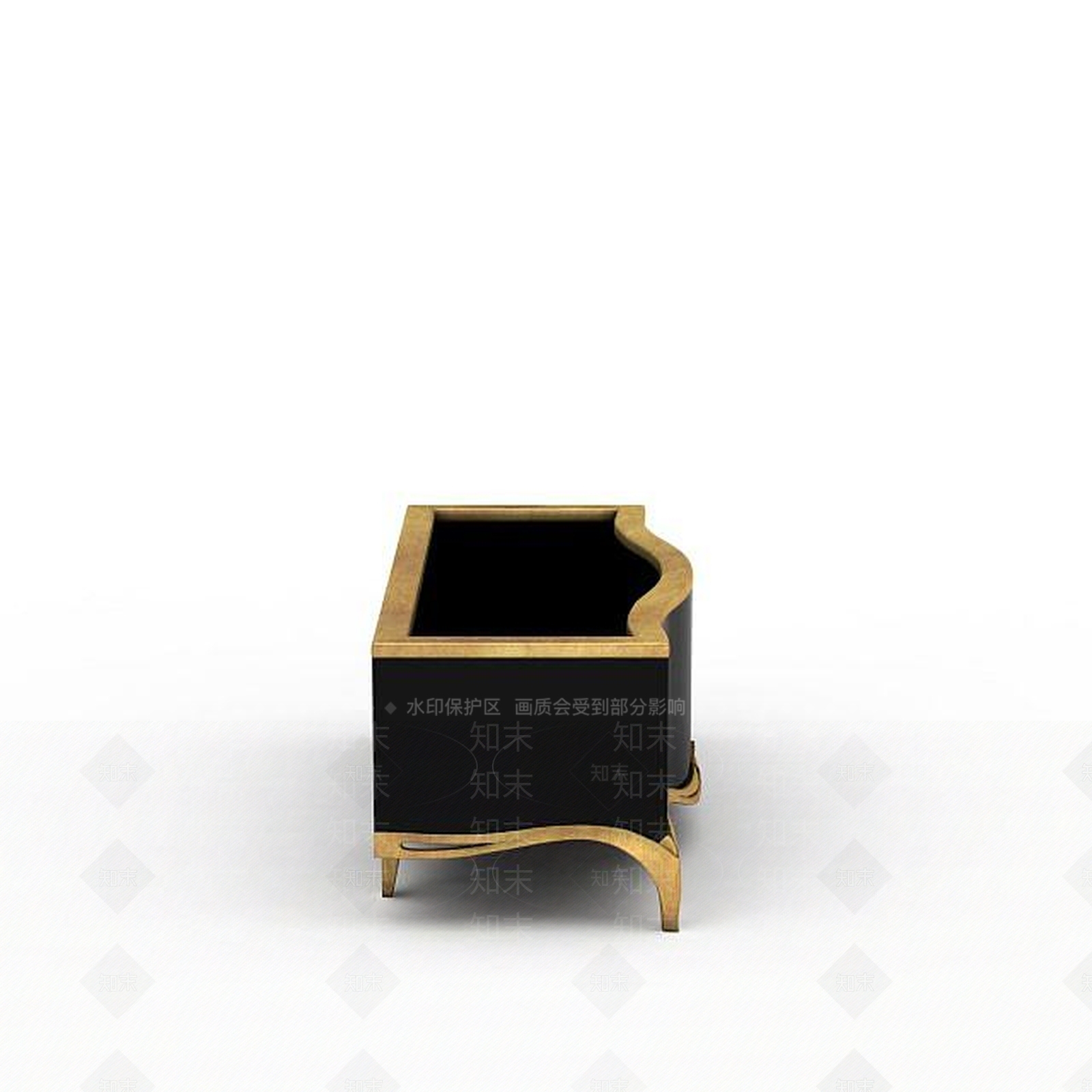 欧式古典欧式边柜3D模型下载【ID:1195910754】