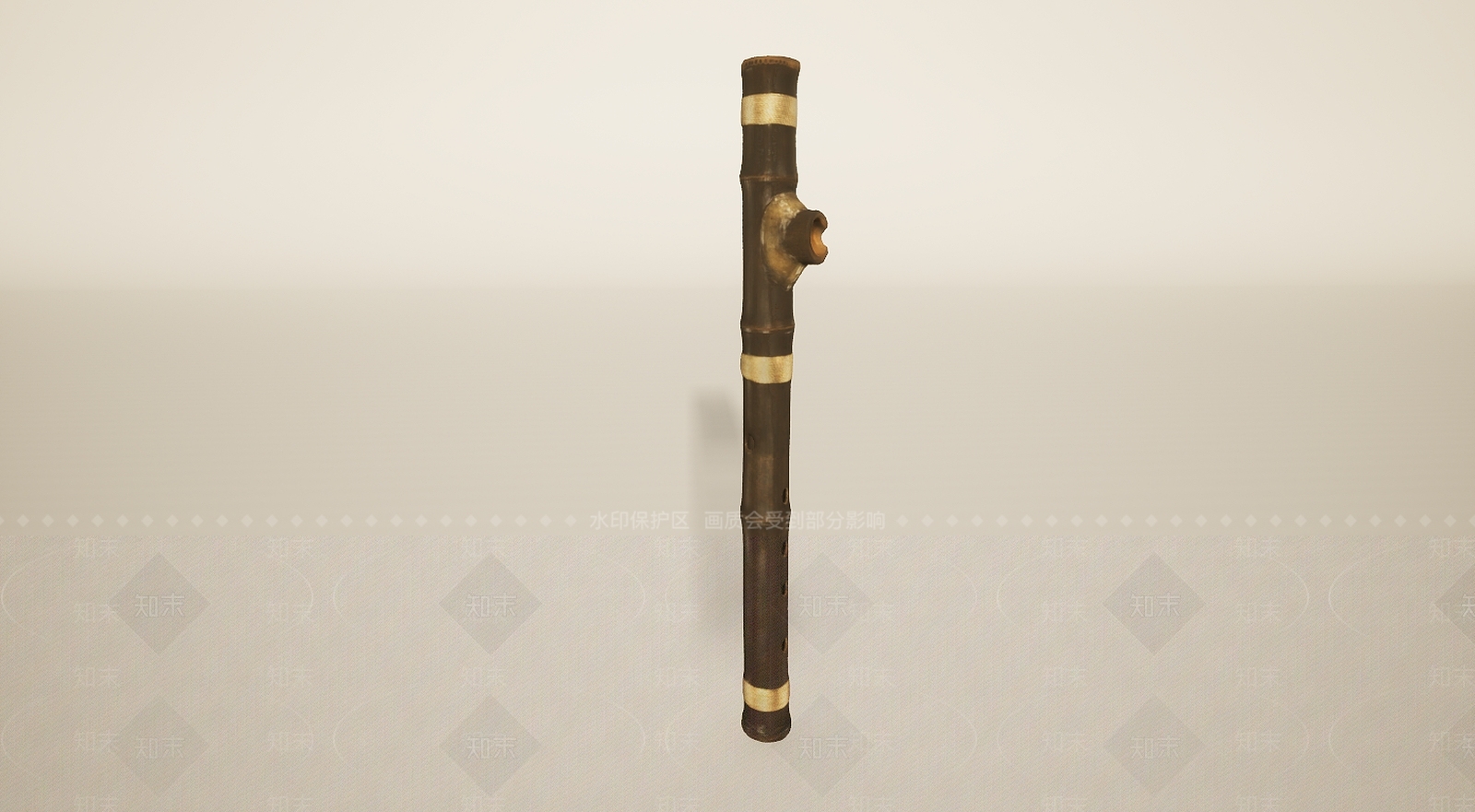 现代吹奏乐器管乐器笛子3D模型下载【ID:1195912611】