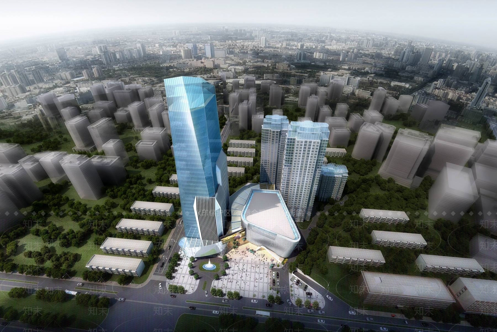 现代其他办公空间3D模型下载【ID:1195913263】