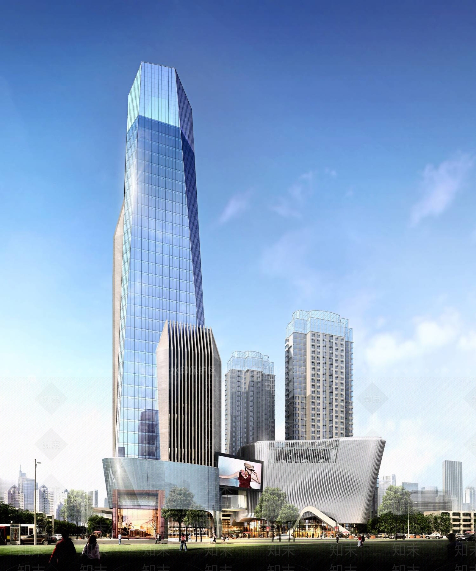 现代其他办公空间3D模型下载【ID:1195913263】