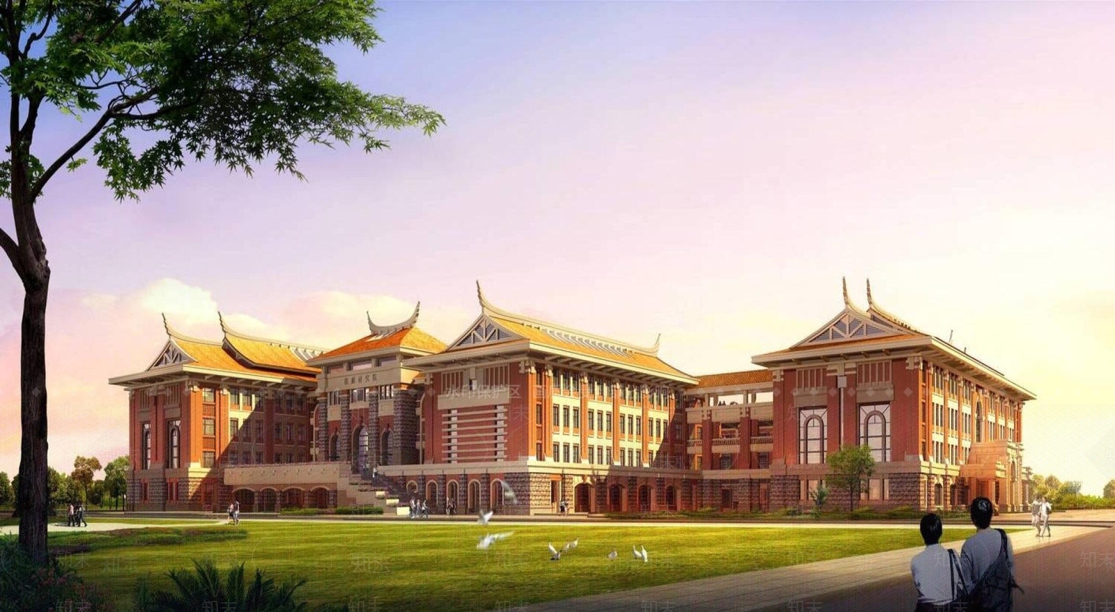 新中式其他办公空间3D模型下载【ID:1195918559】