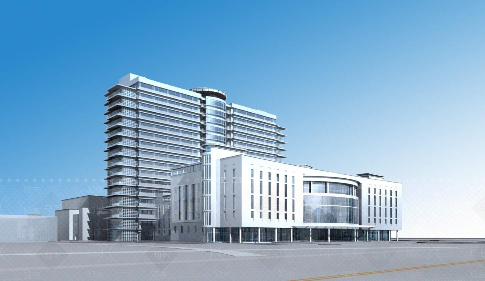 现代其他公共建筑3D模型下载【ID:1195925572】