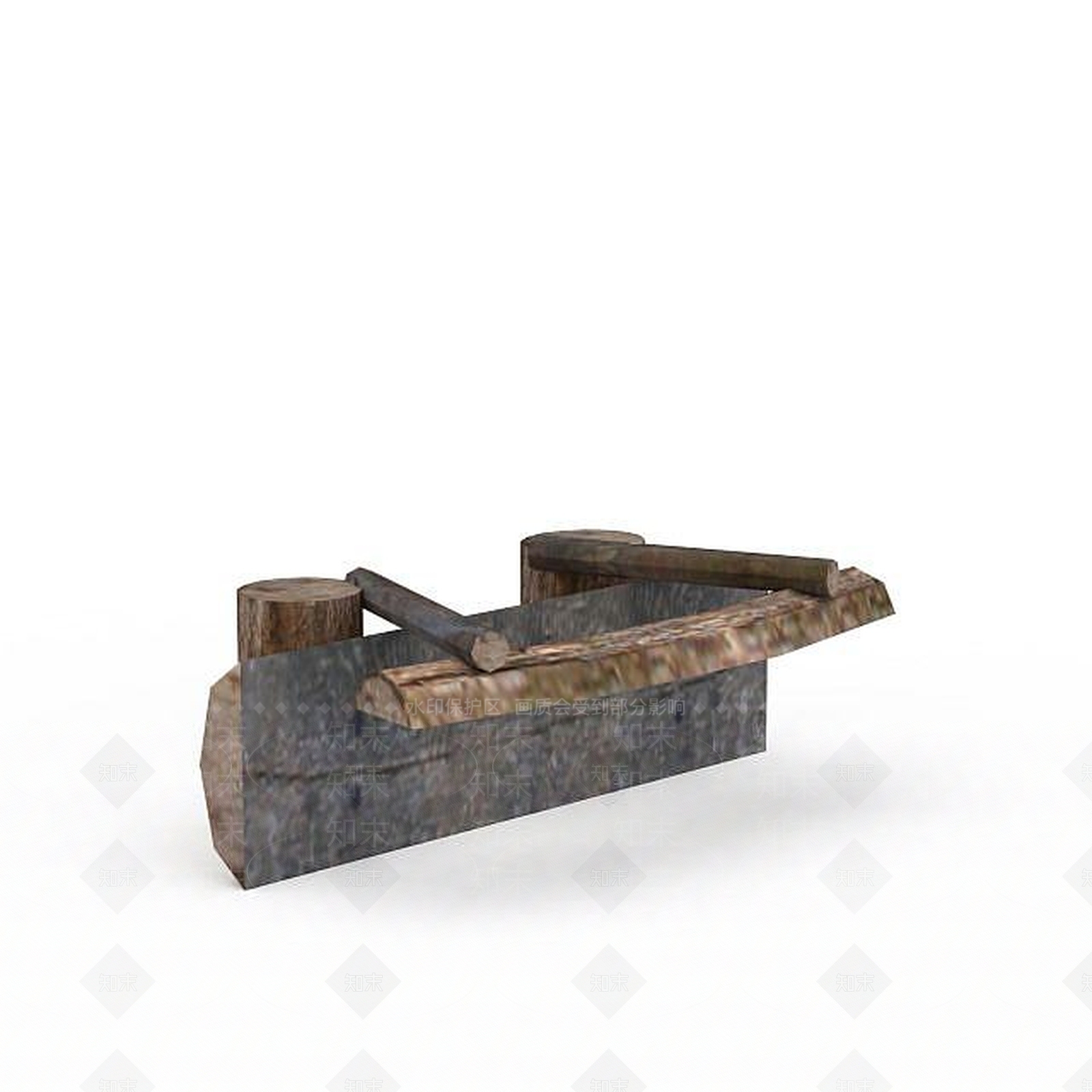 现代其他景观小品3D模型下载【ID:1195927355】