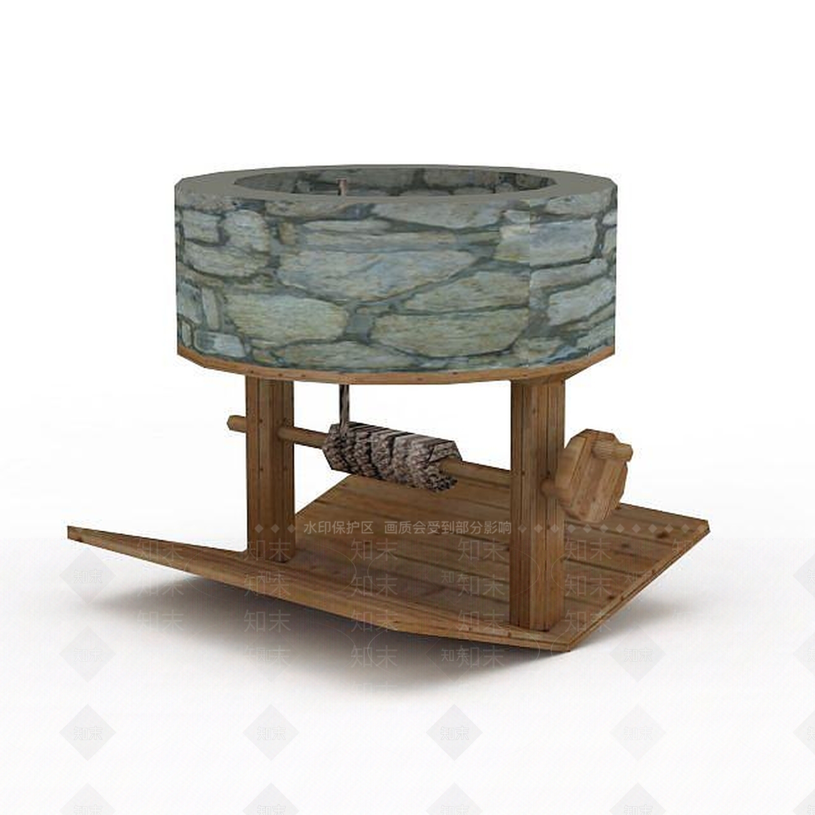 现代其他景观小品3D模型下载【ID:1195927358】