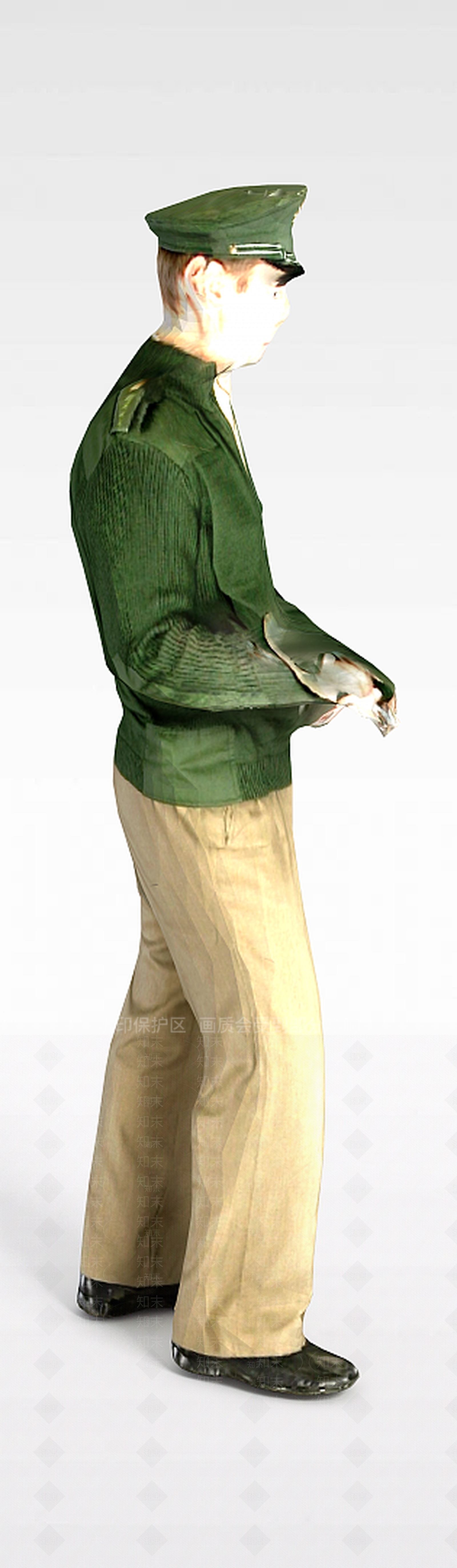 现代虚拟人物3D模型下载【ID:1195927443】