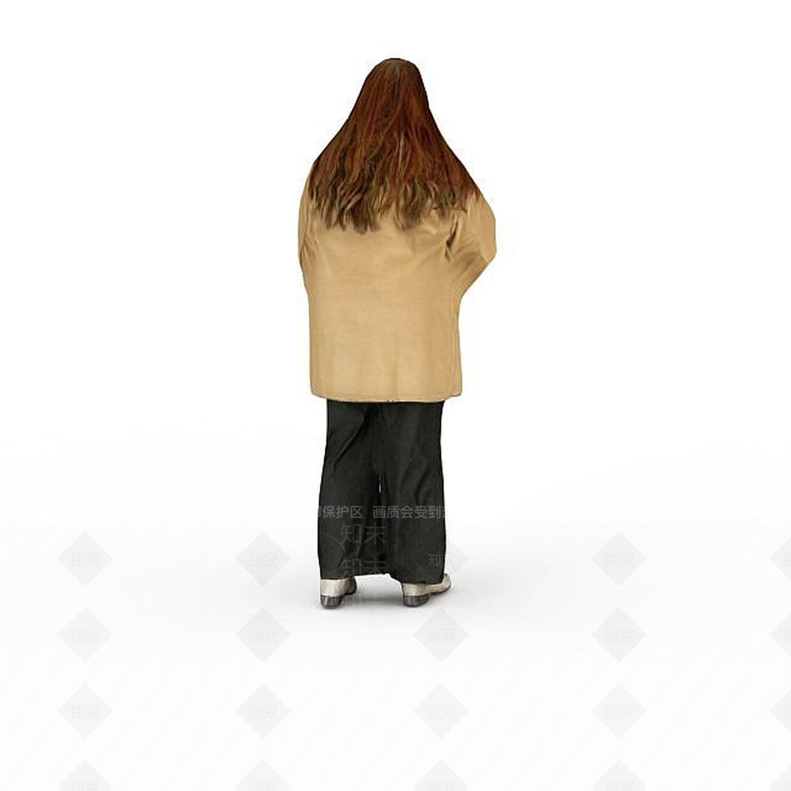 现代虚拟人物3D模型下载【ID:1195927739】