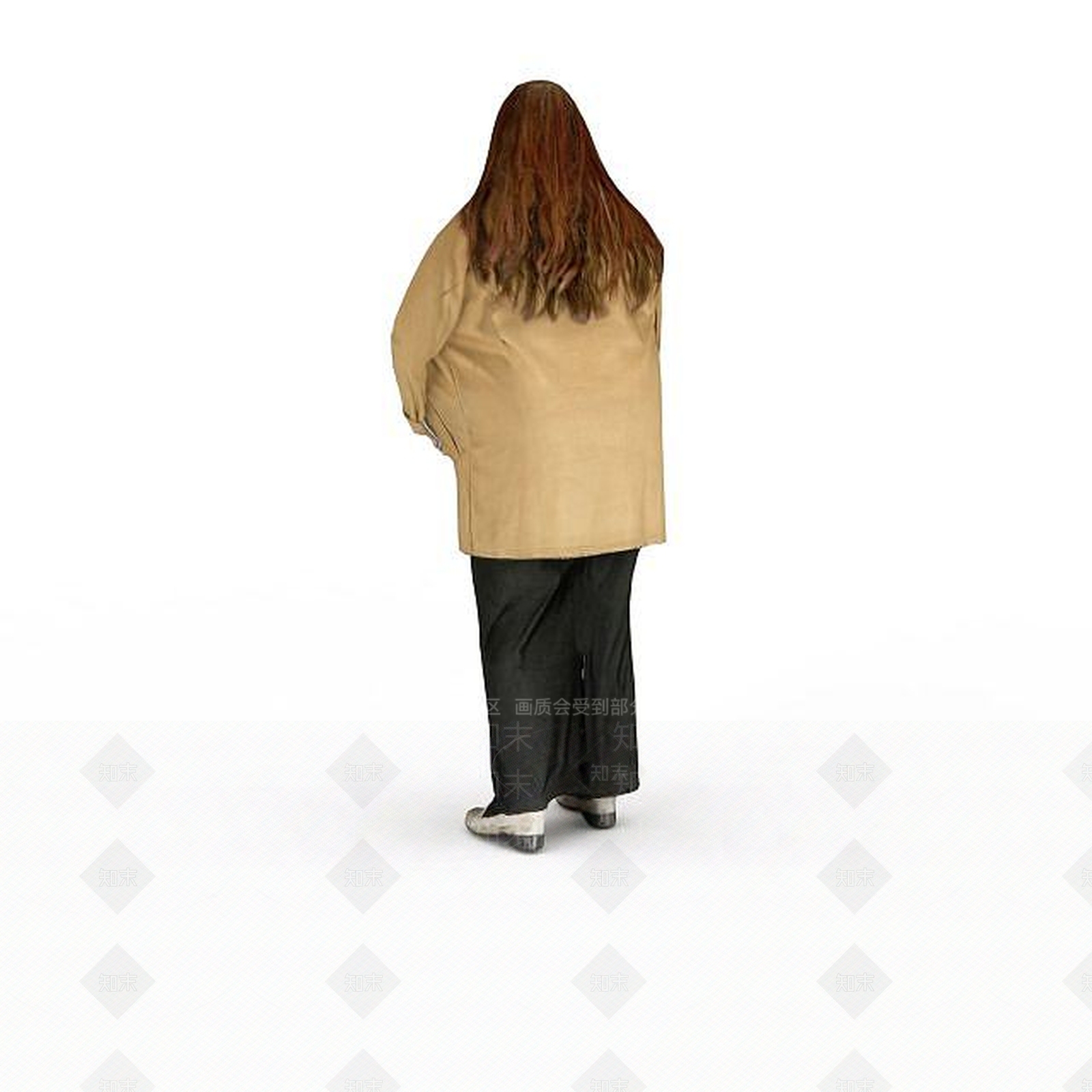 现代虚拟人物3D模型下载【ID:1195927739】