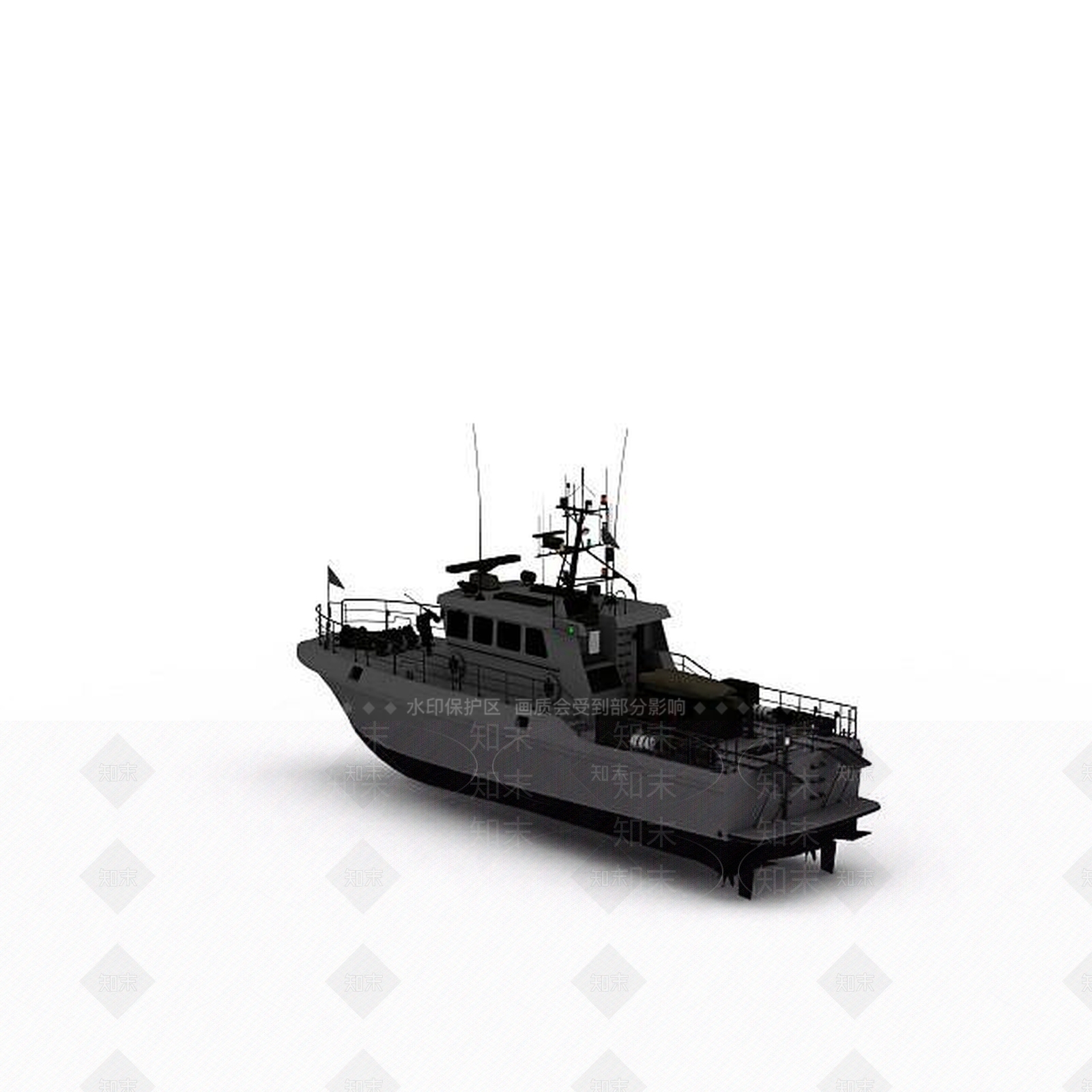 现代船3D模型下载【ID:1195928022】