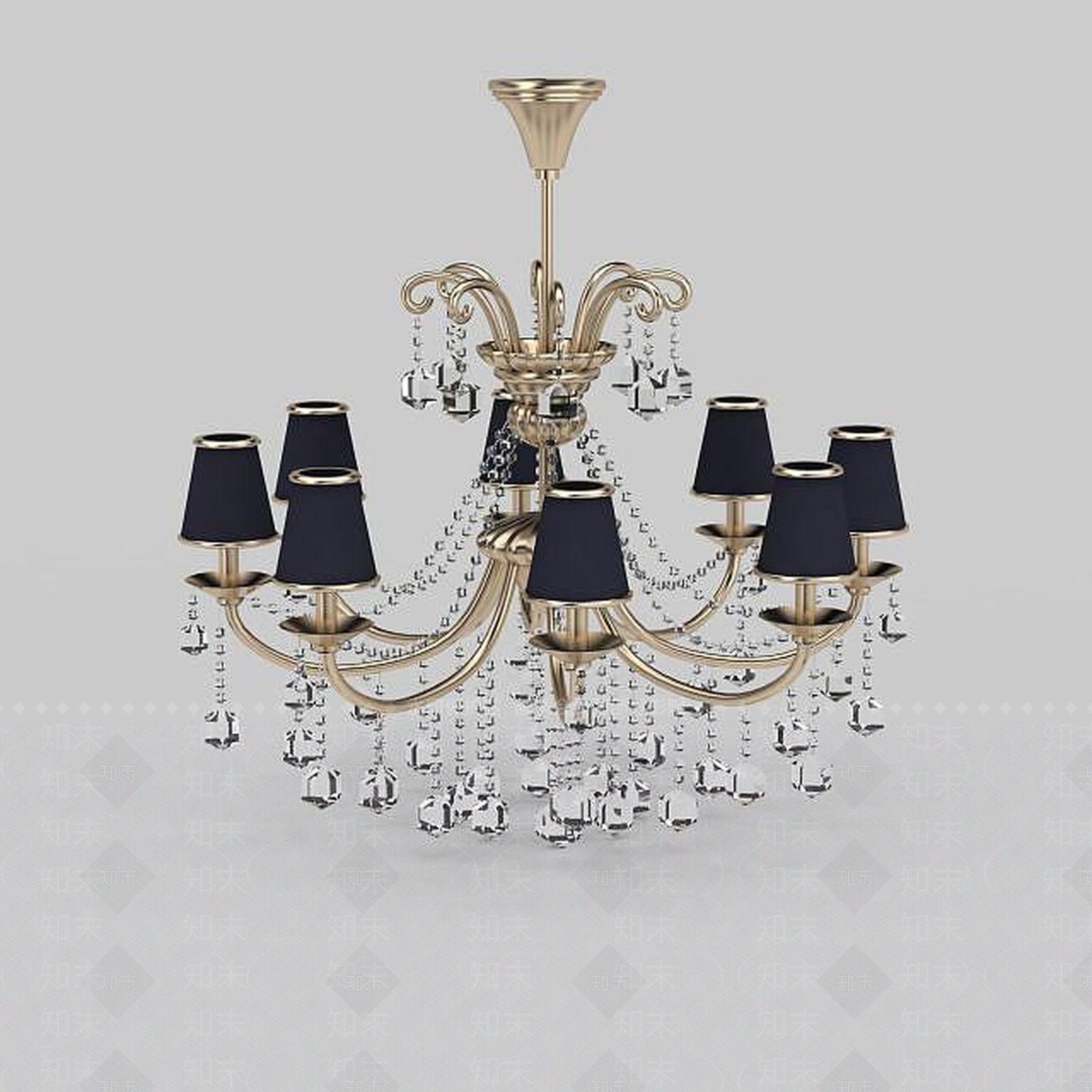 现代封闭式厨房3D模型下载【ID:1195928093】