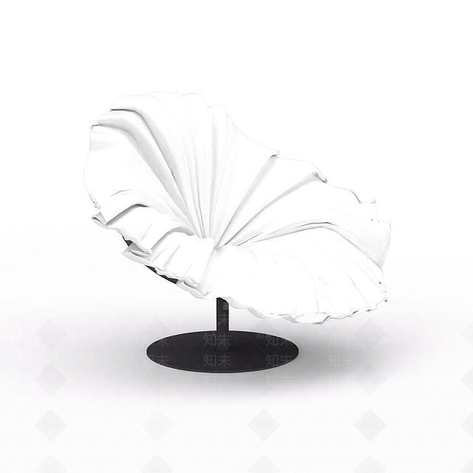现代休闲椅3D模型下载【ID:1199940304】