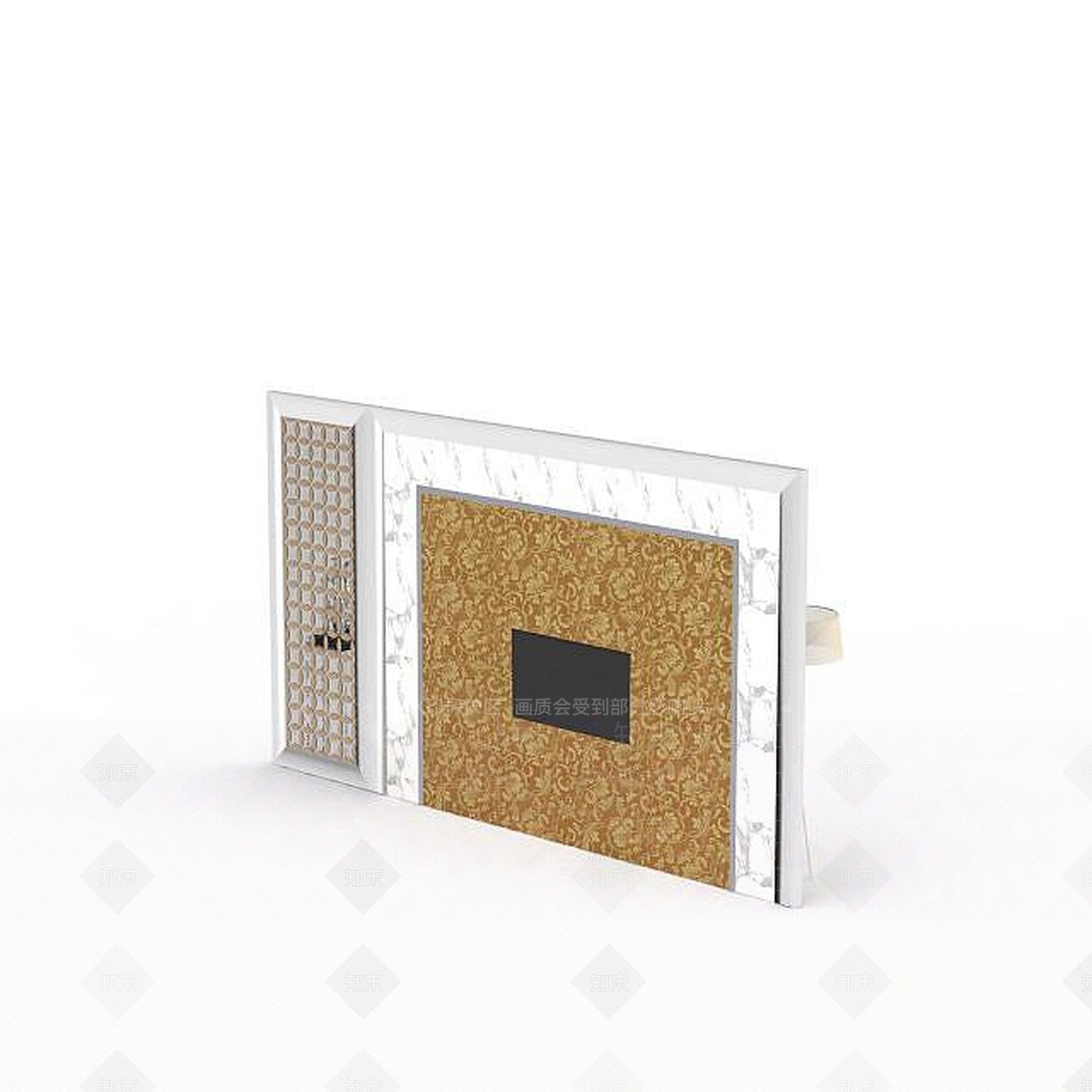 现代挂件3D模型下载【ID:1195928420】