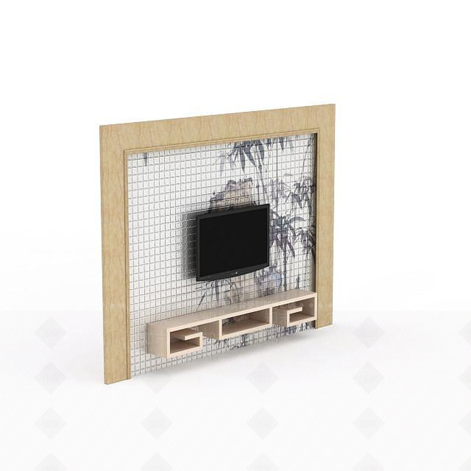 现代挂件3D模型下载【ID:1195928479】