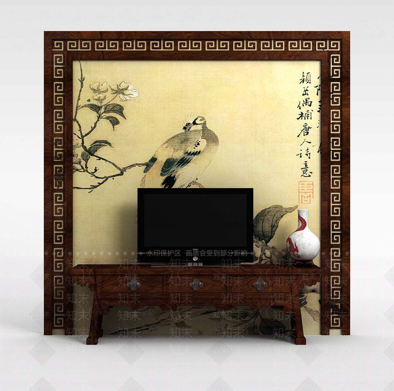 现代挂件3D模型下载【ID:1195928554】