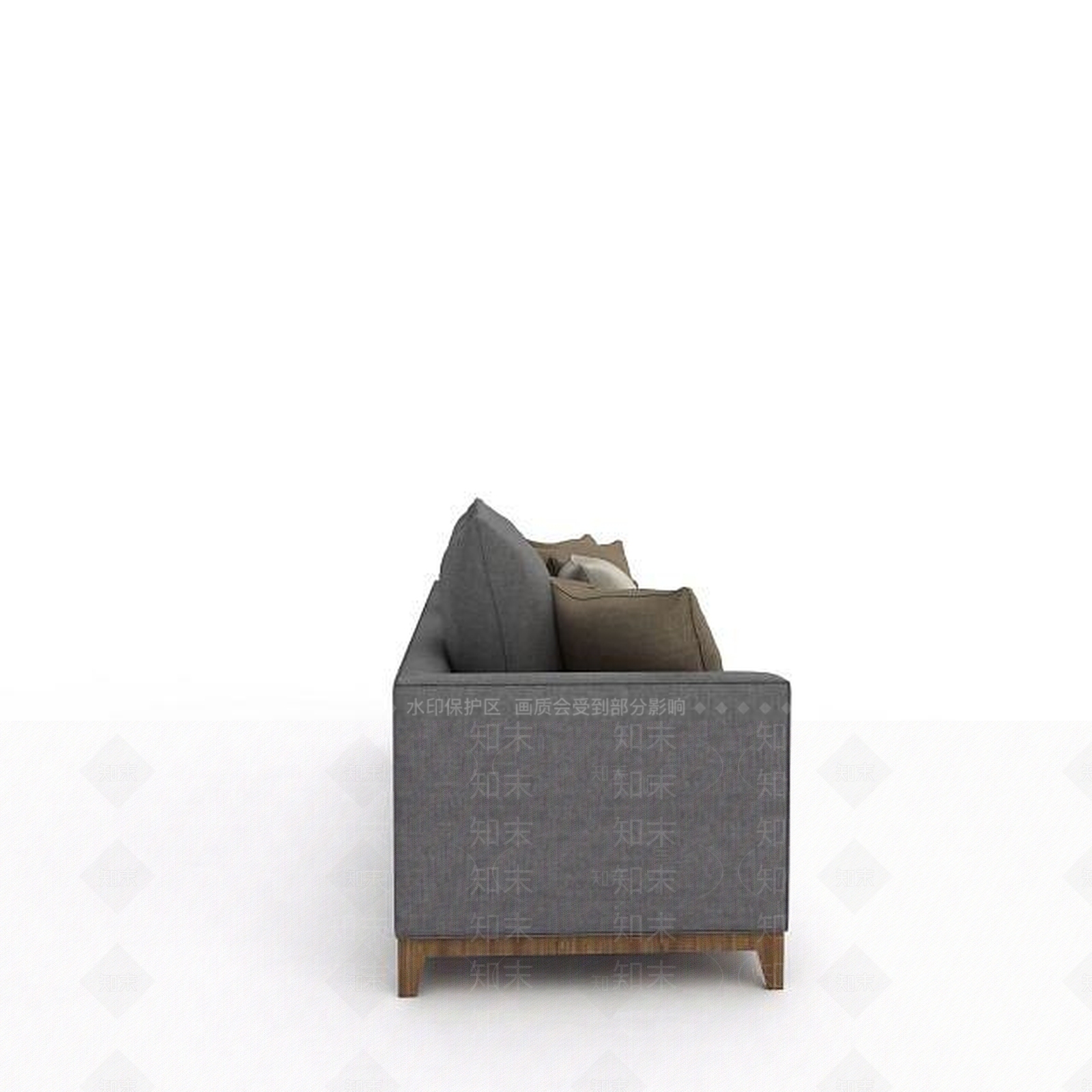 现代双人沙发3D模型下载【ID:1195928832】