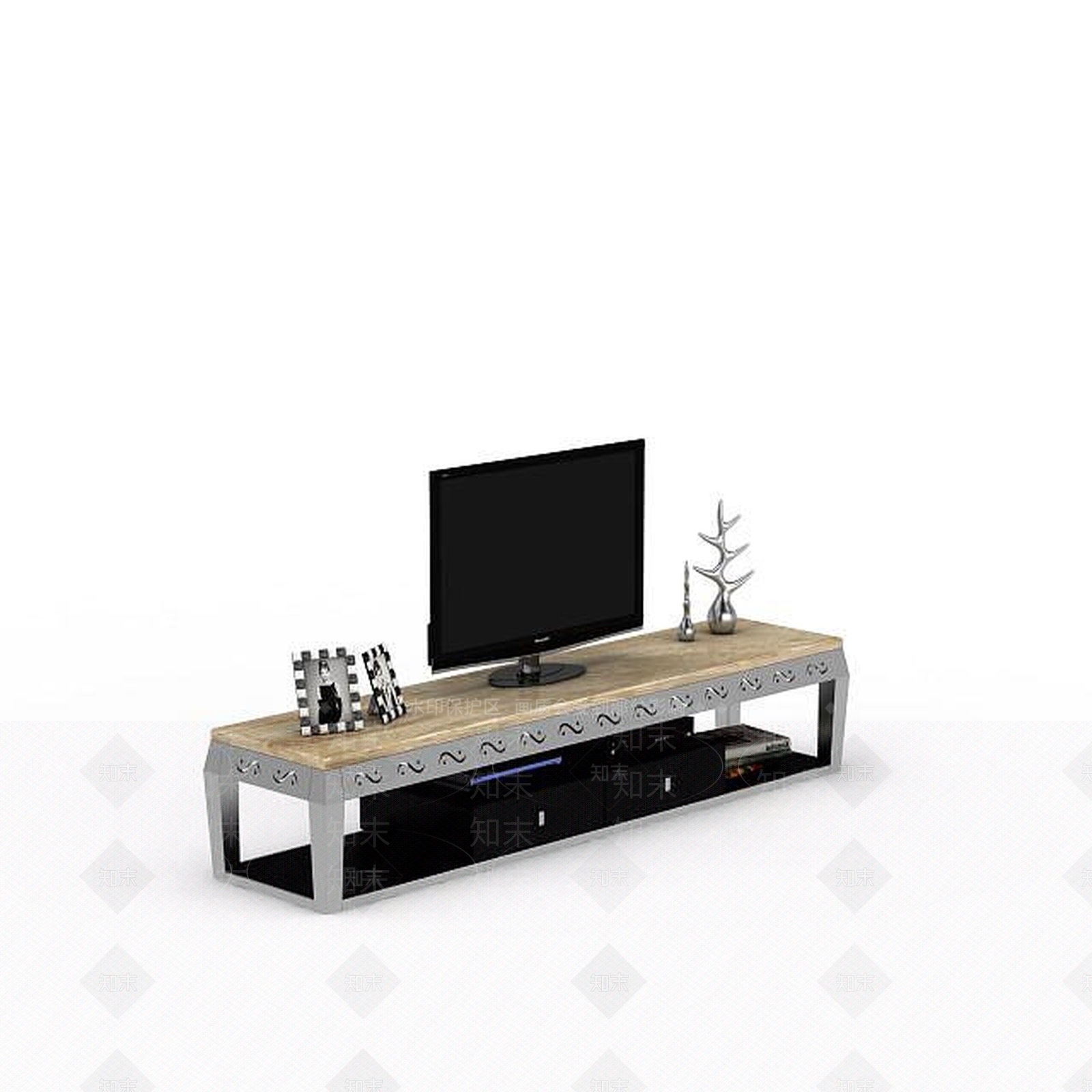 现代衣柜3D模型下载【ID:1195928847】