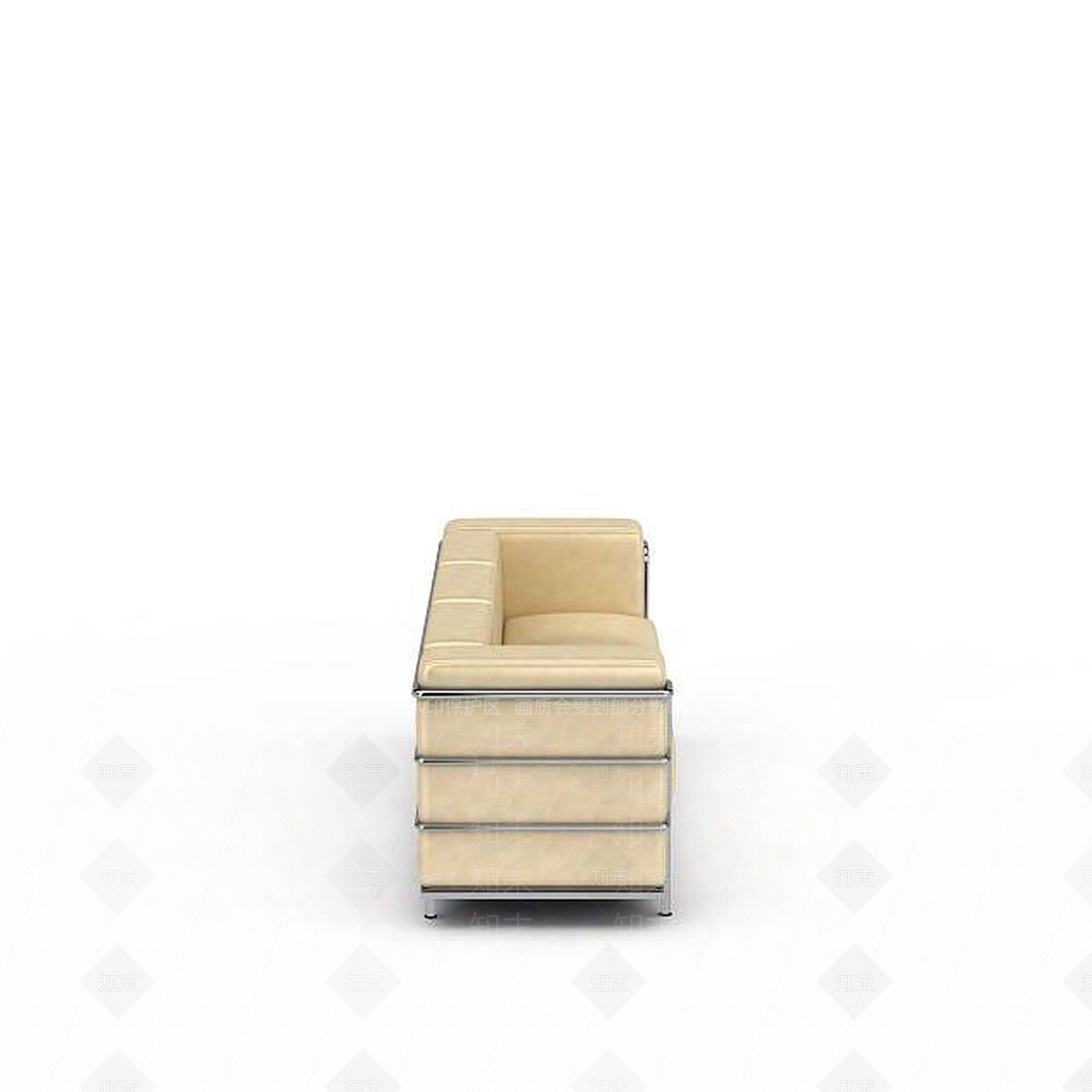 现代双人沙发3D模型下载【ID:1195929254】