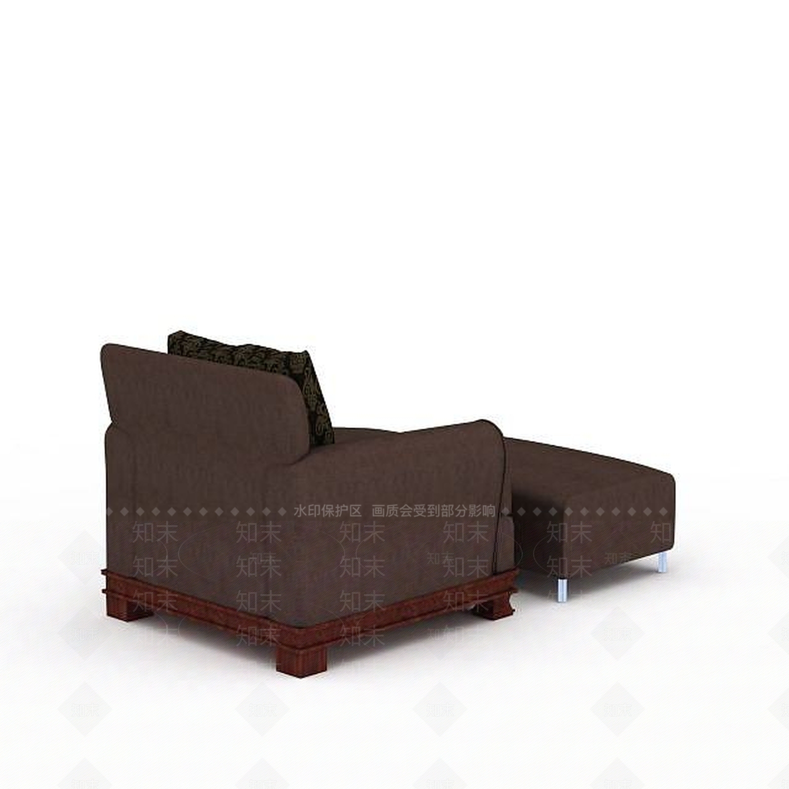 现代双人沙发3D模型下载【ID:1195929472】
