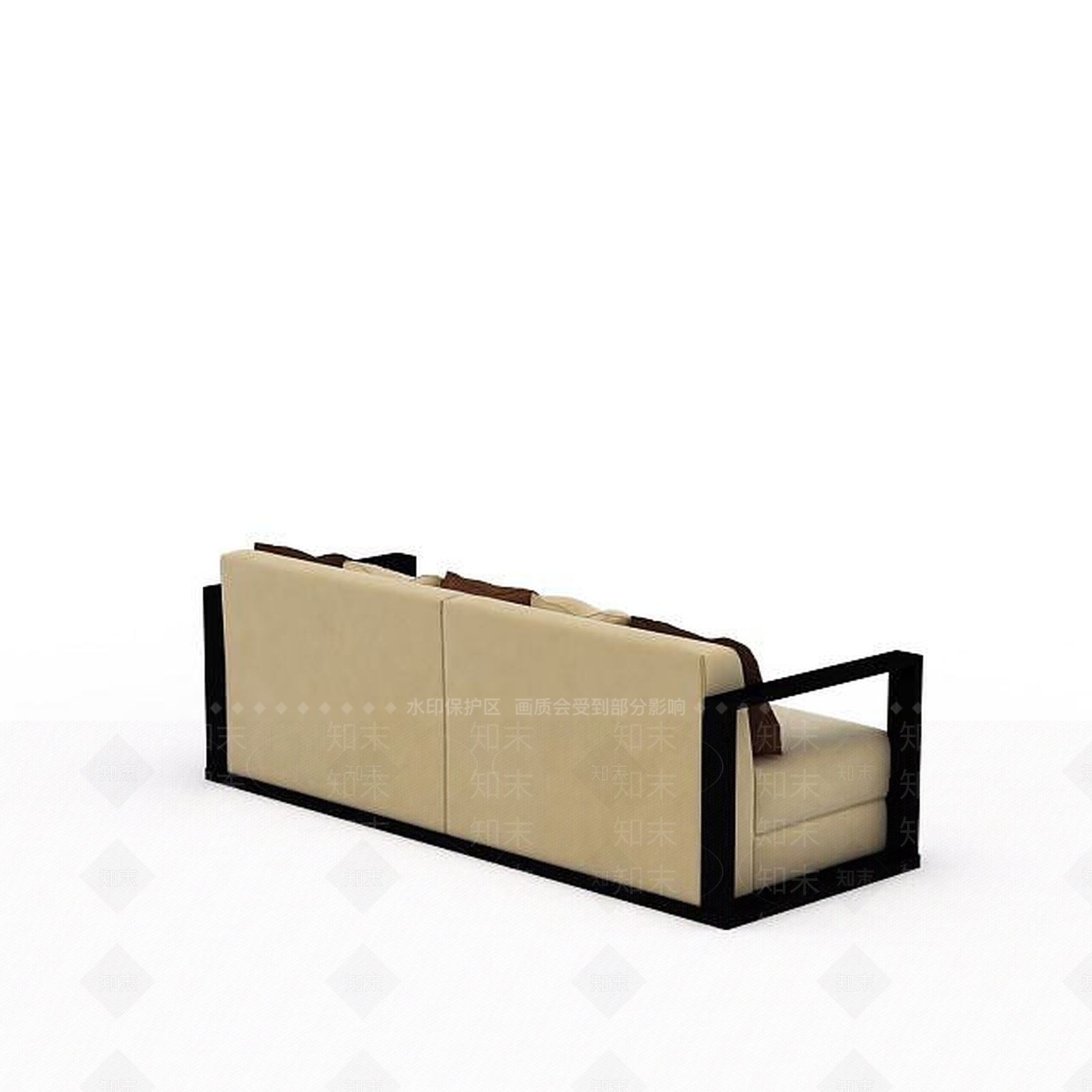 现代双人沙发3D模型下载【ID:1195930562】