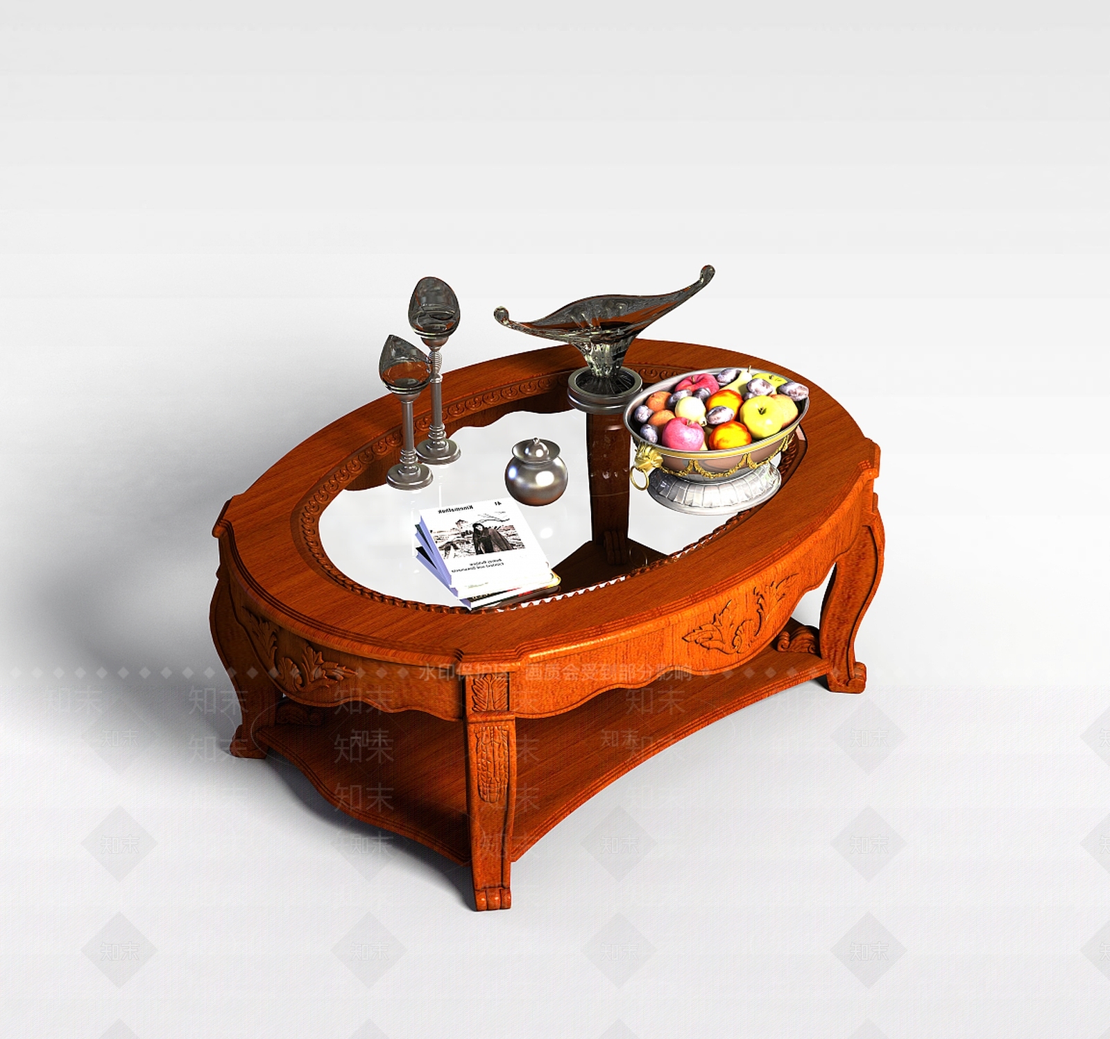 现代书桌3D模型下载【ID:1195931078】