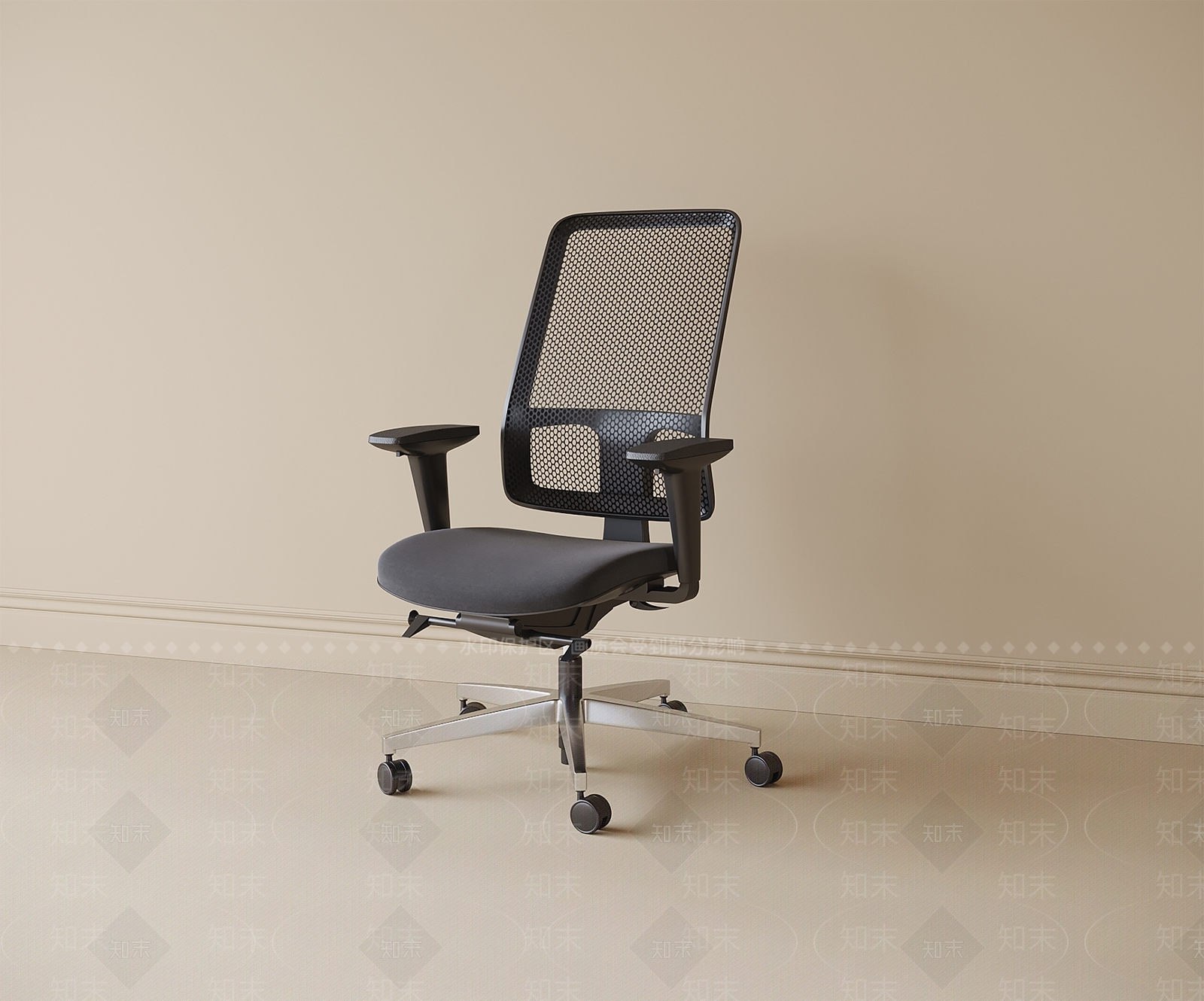 现代办公椅3D模型下载【ID:1195936099】