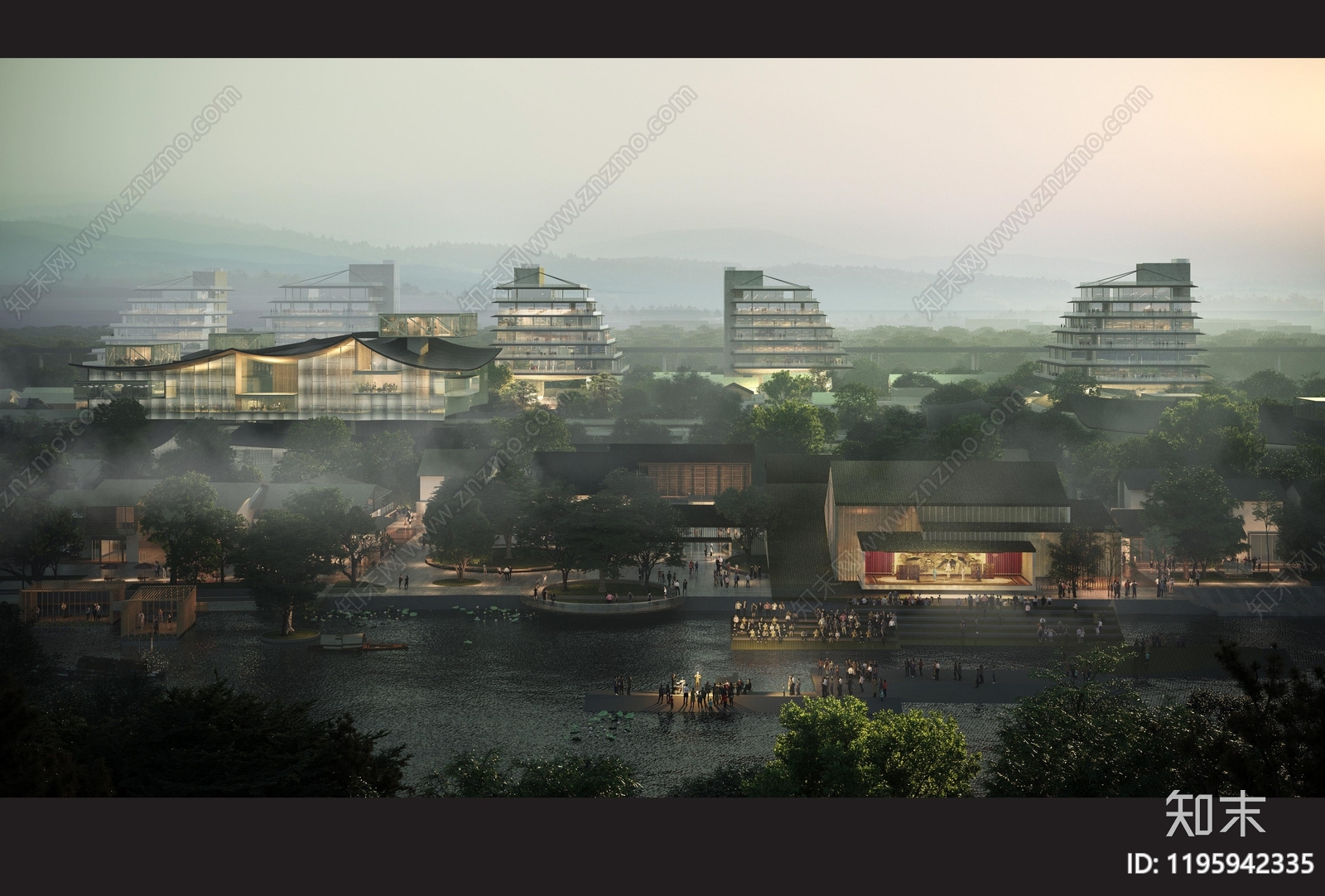 现代新中式产业园规划下载【ID:1195942335】