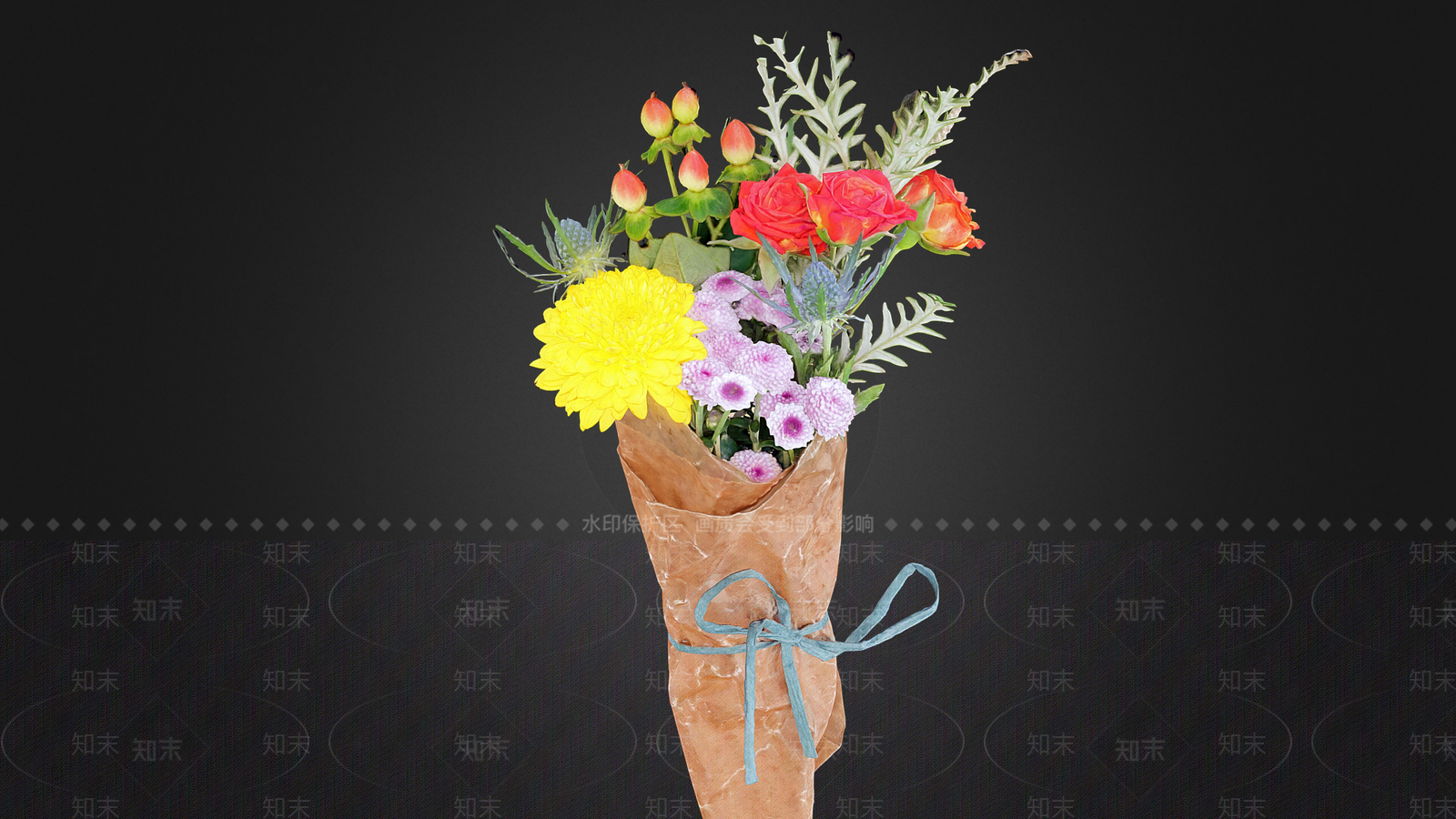 花3D模型下载【ID:1195950351】